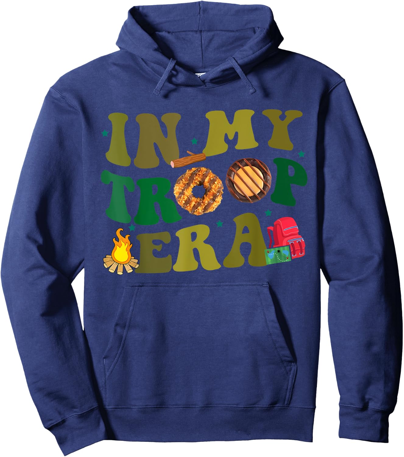 Retro Hoodie - Hoodie | Navy