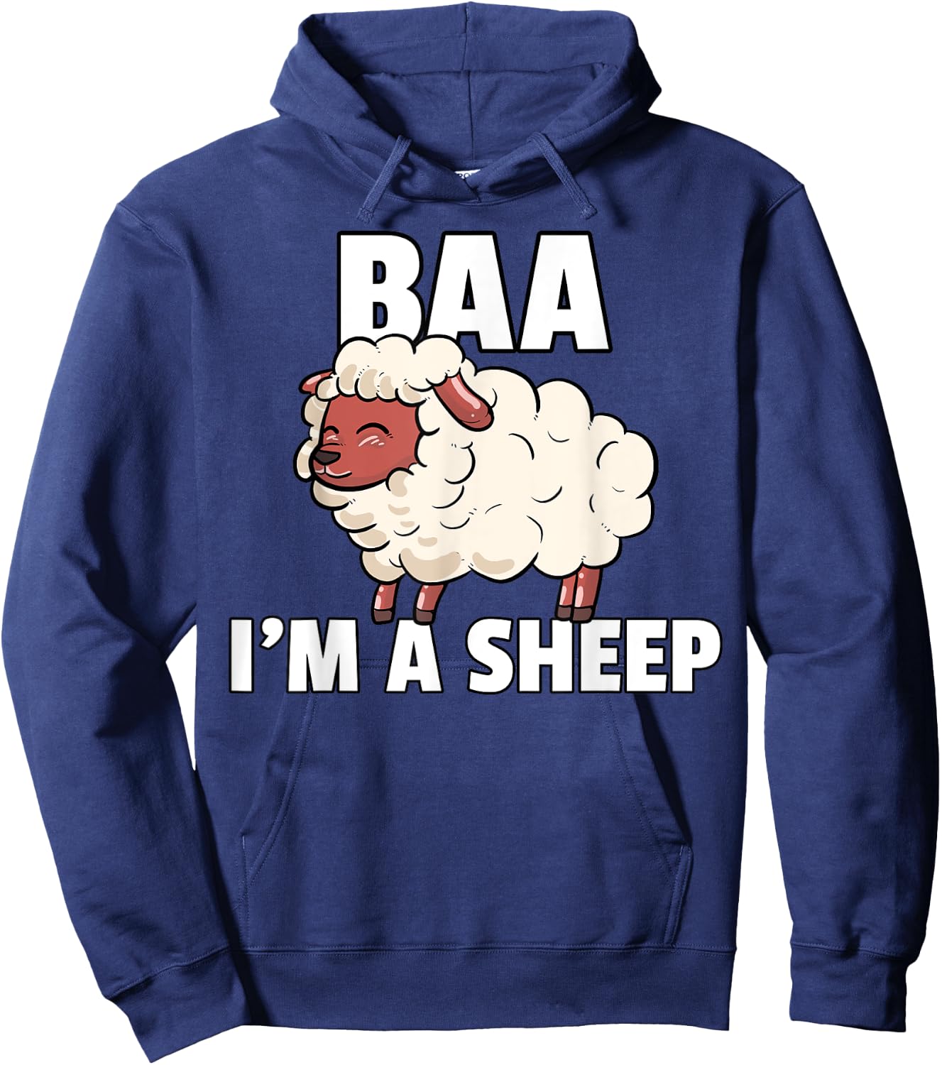I'm A Sheep Costume For A Lamb Farmer Hoodie - Hoodie | Navy