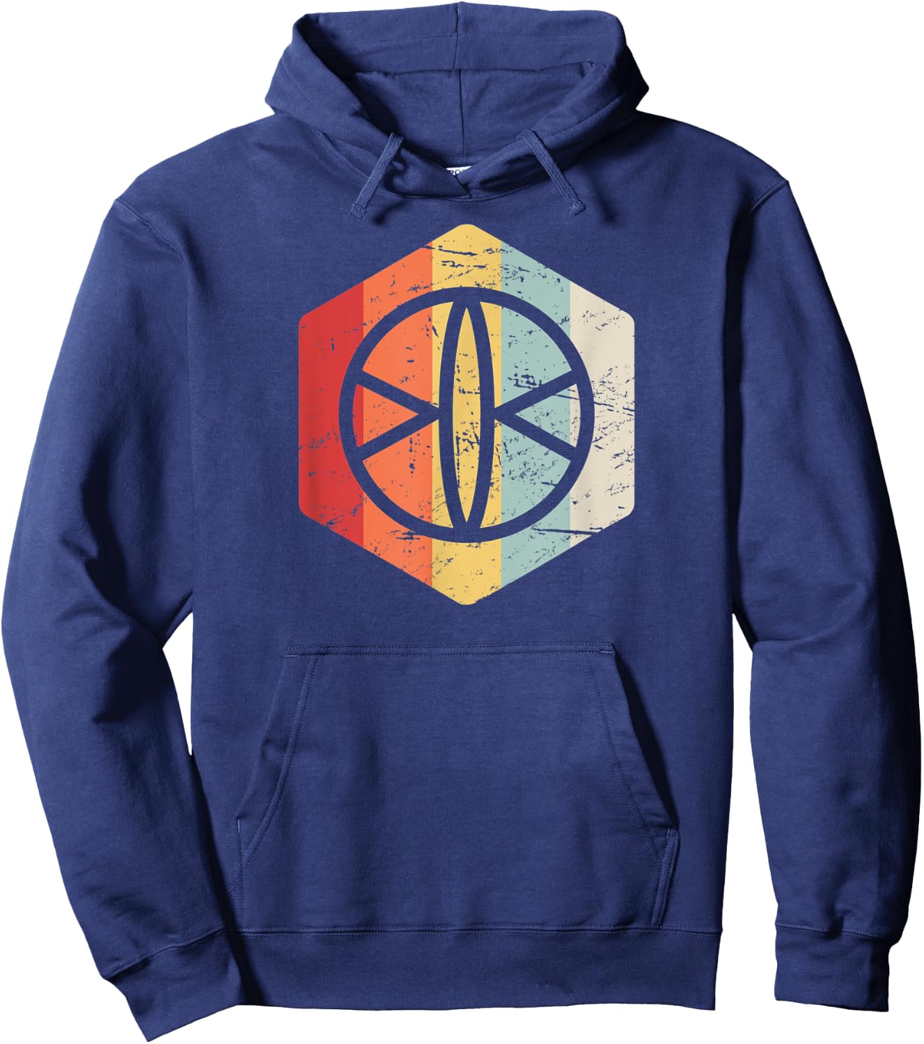 Retro Vintage Treasure Hunter Gift / Metal Detecting Hoodie - Hoodie | Navy