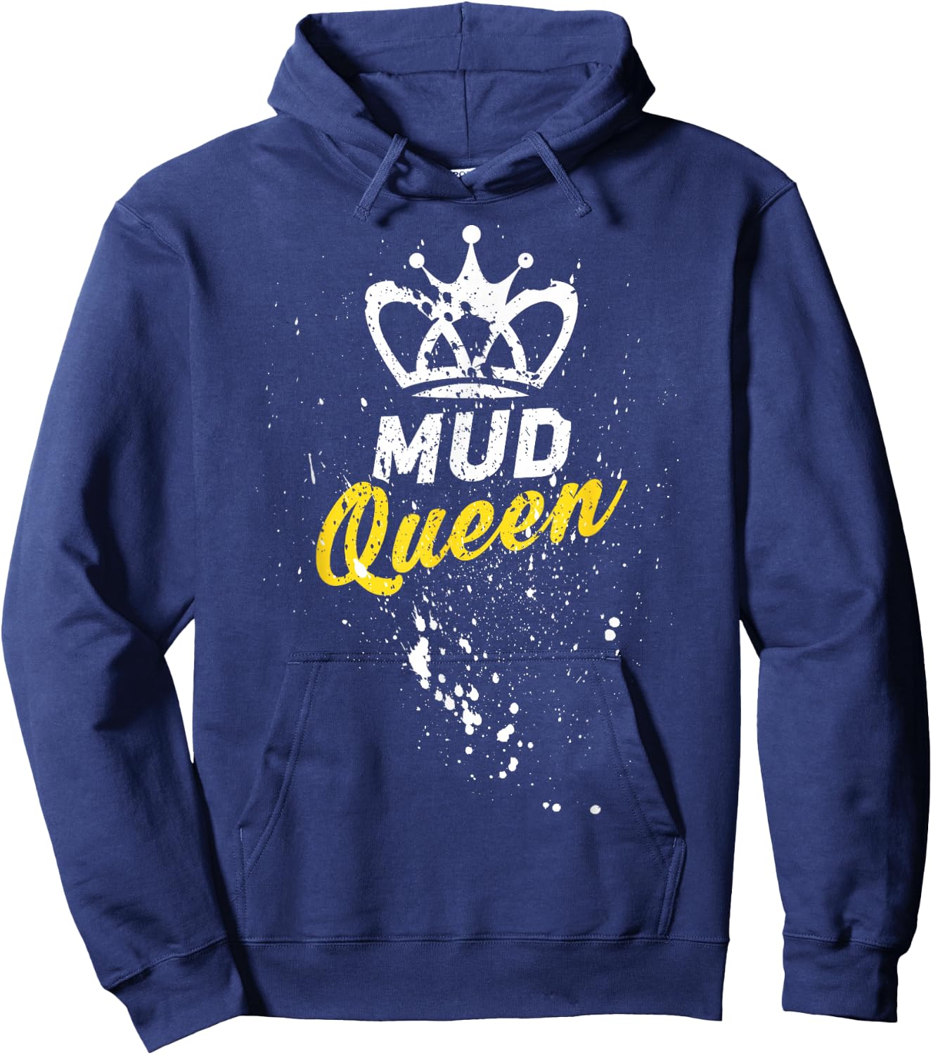 Mud Queen Funny Accessories Women ATV 4-Wheeler Quad Hoodie - Hoodie | Navy
