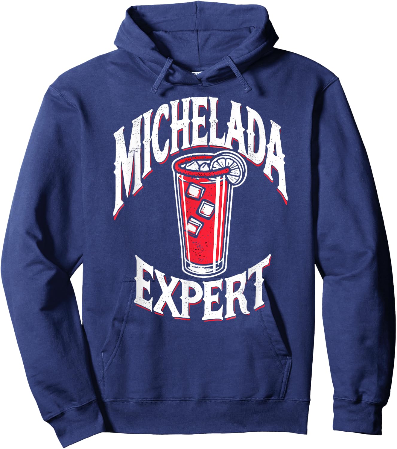 Michelada Expert Mexican Cerbeza Coctel Limon Spicy Camaron Hoodie - Hoodie | Navy