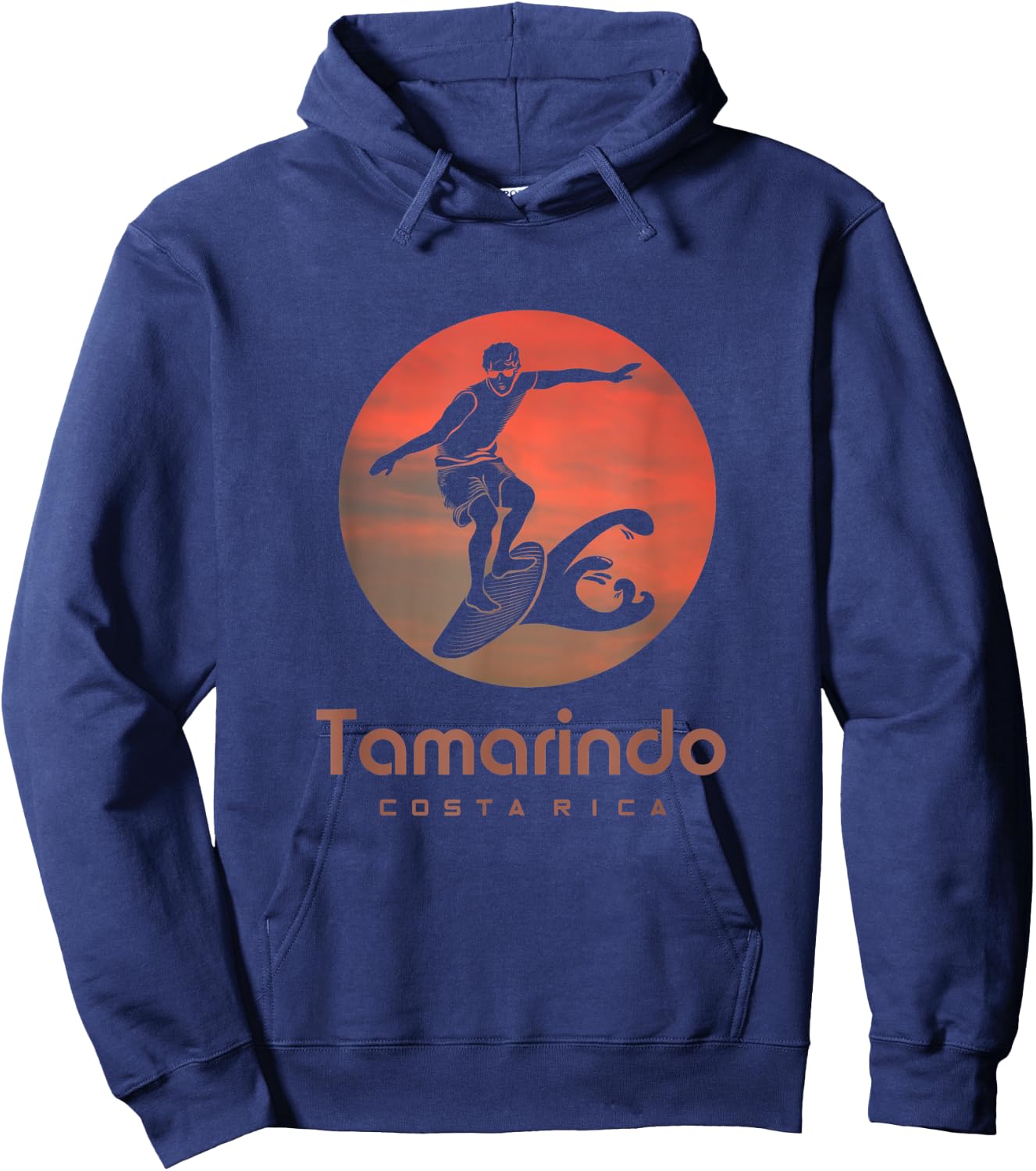 Costa Rica Windsurfing Surfing Surfers Surf Tamarindo Hoodie - Hoodie | Navy