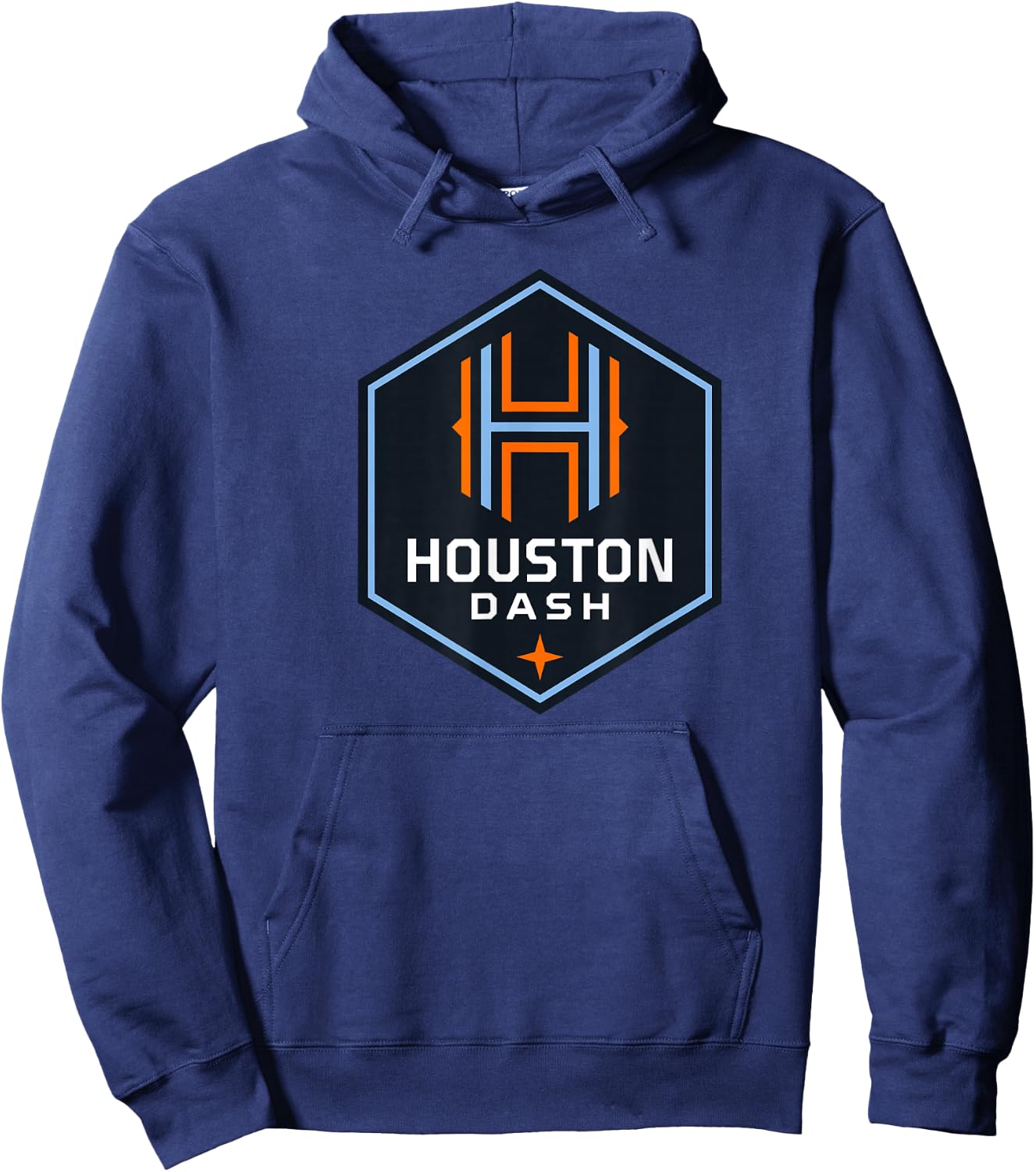 Officially Licensed NWSL Houston Dash FC Hoodie - Hoodie | Navy