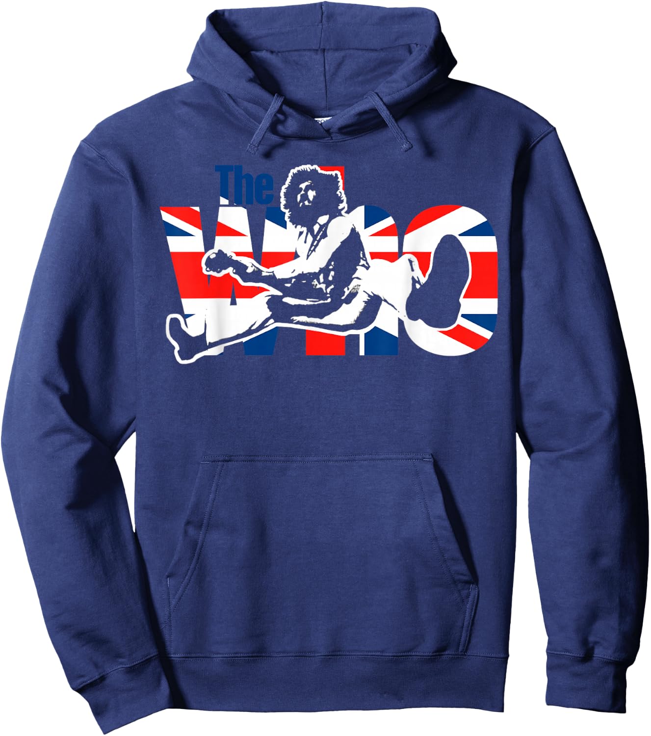 The Who Official Pete Logo Rearrange Hoodie - Hoodie | Navy