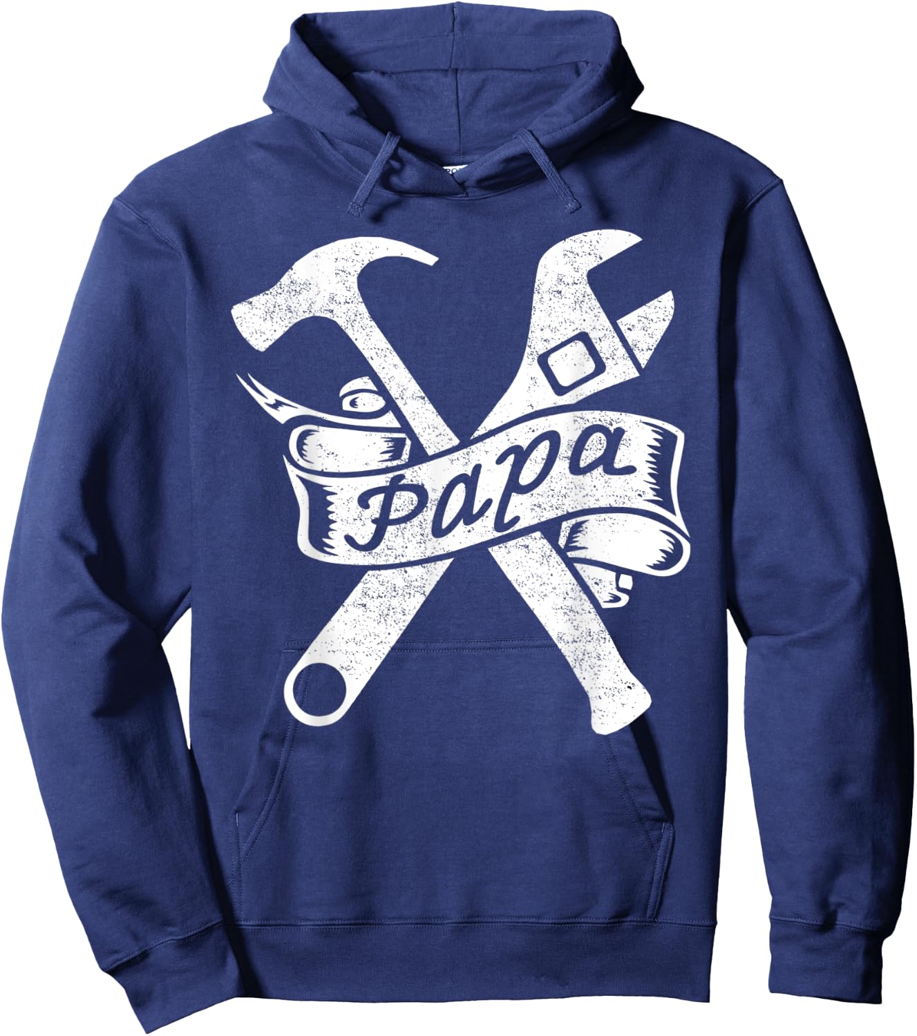 Car Mechanic Papa Wrench Hammer Hoodie - Hoodie | Navy