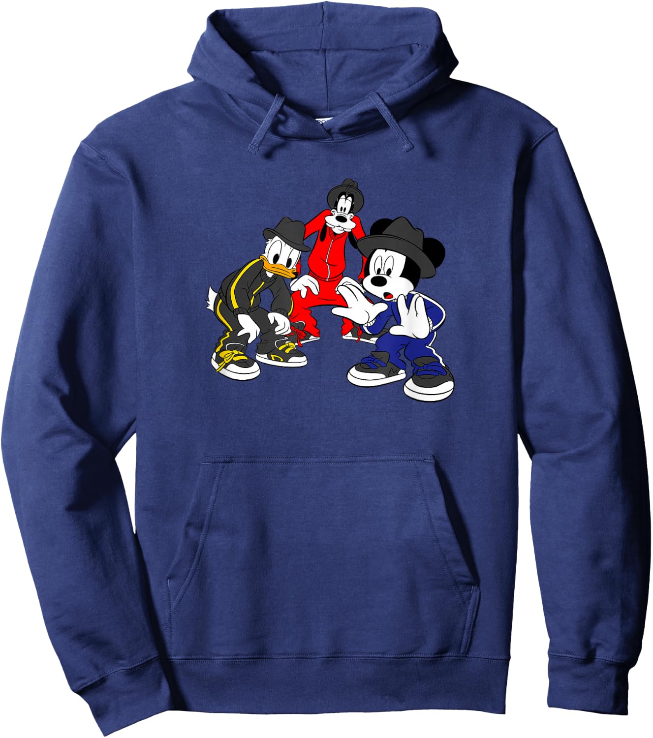 Disney Hip Hop Mickey and Friends Small Hoodie - Hoodie | Navy