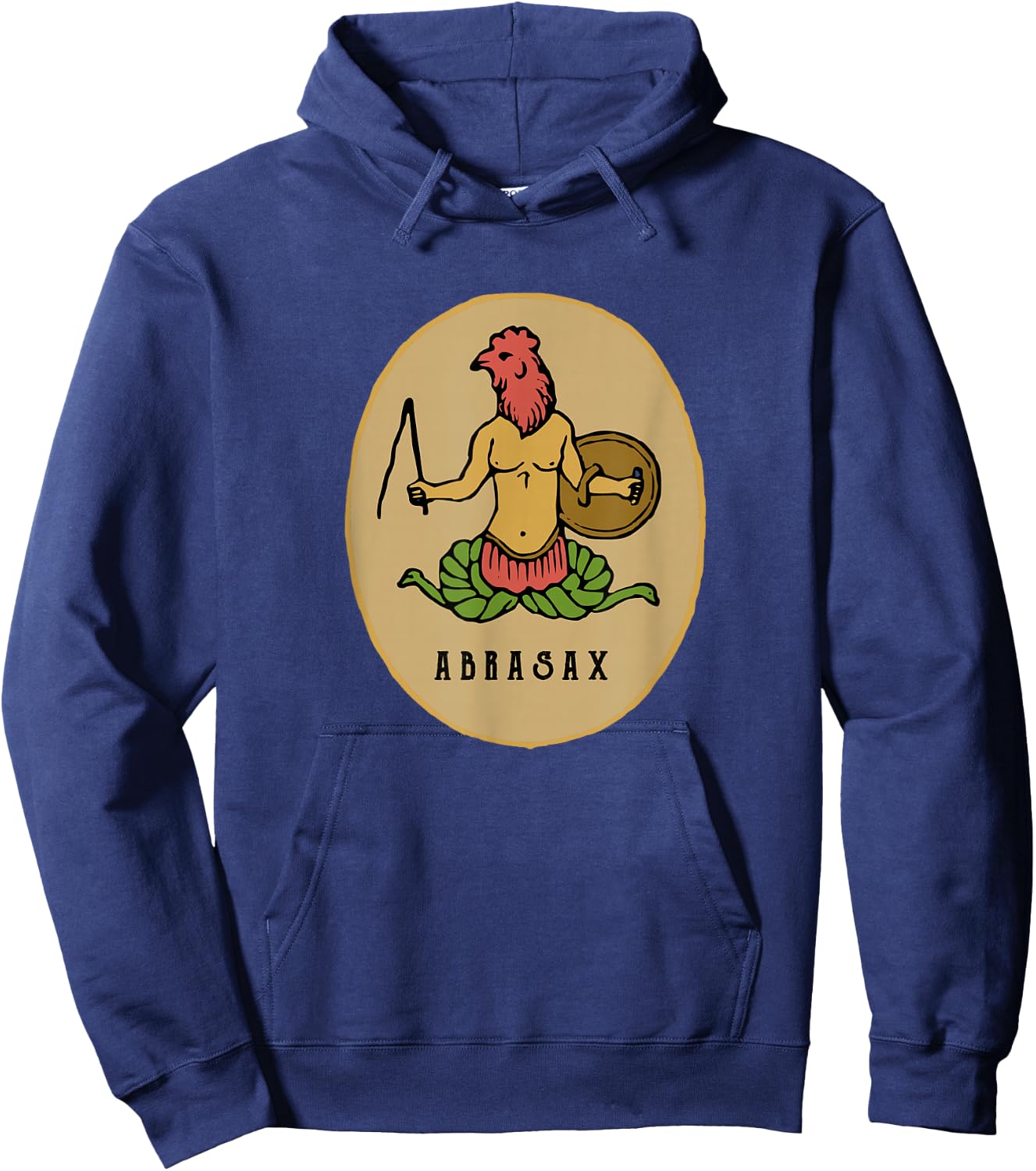 Abrasax Abraxas Gnostic God of Templars Hoodie - Hoodie | Navy