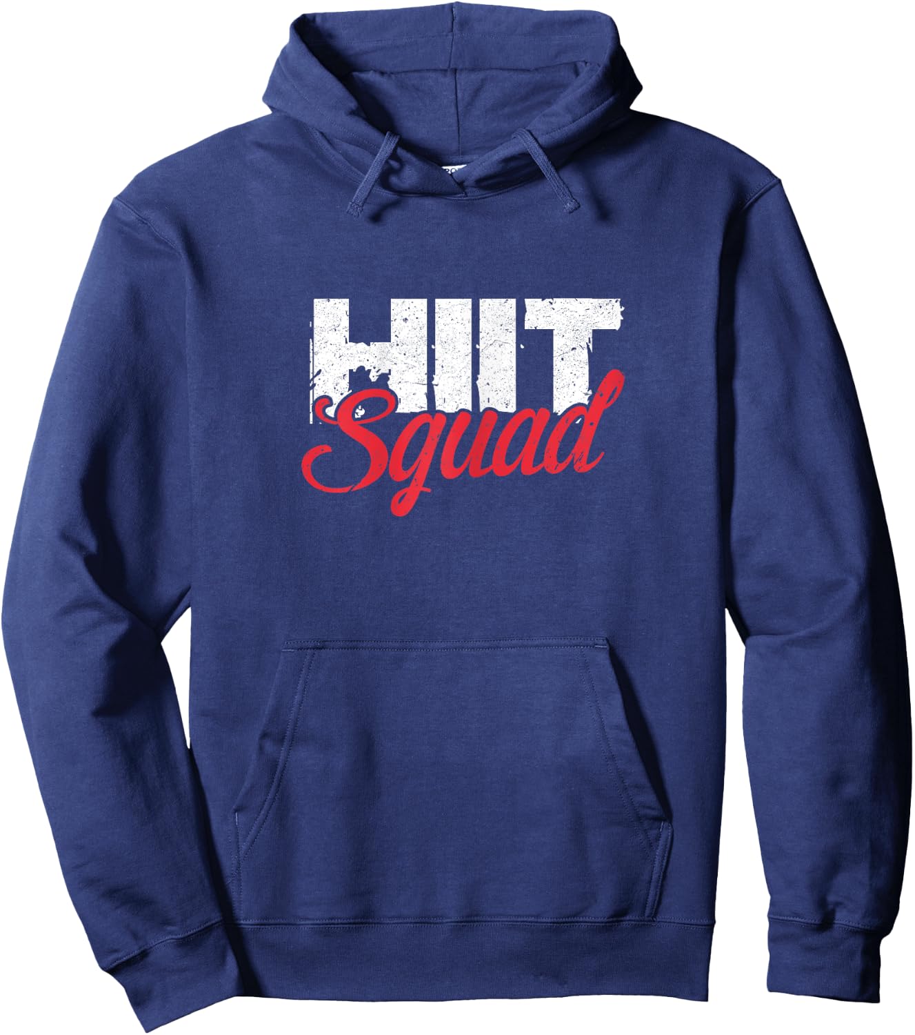 HIIT Squad Funny Training Workout Gymnastics Fitness Hoodie - Hoodie | Navy