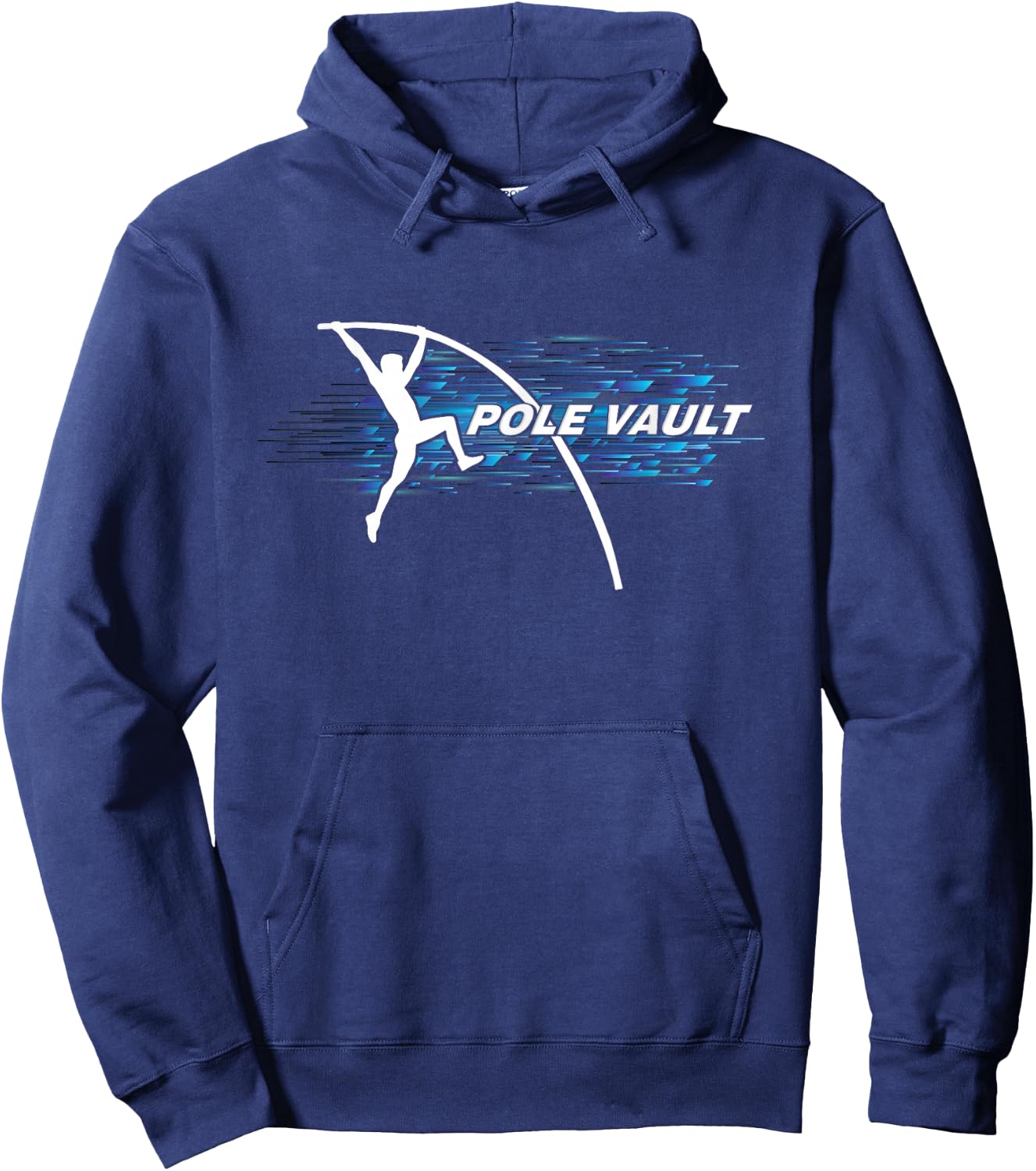 Pole Vault Vaulter Sport Track & Field Hoodie - Hoodie | Navy