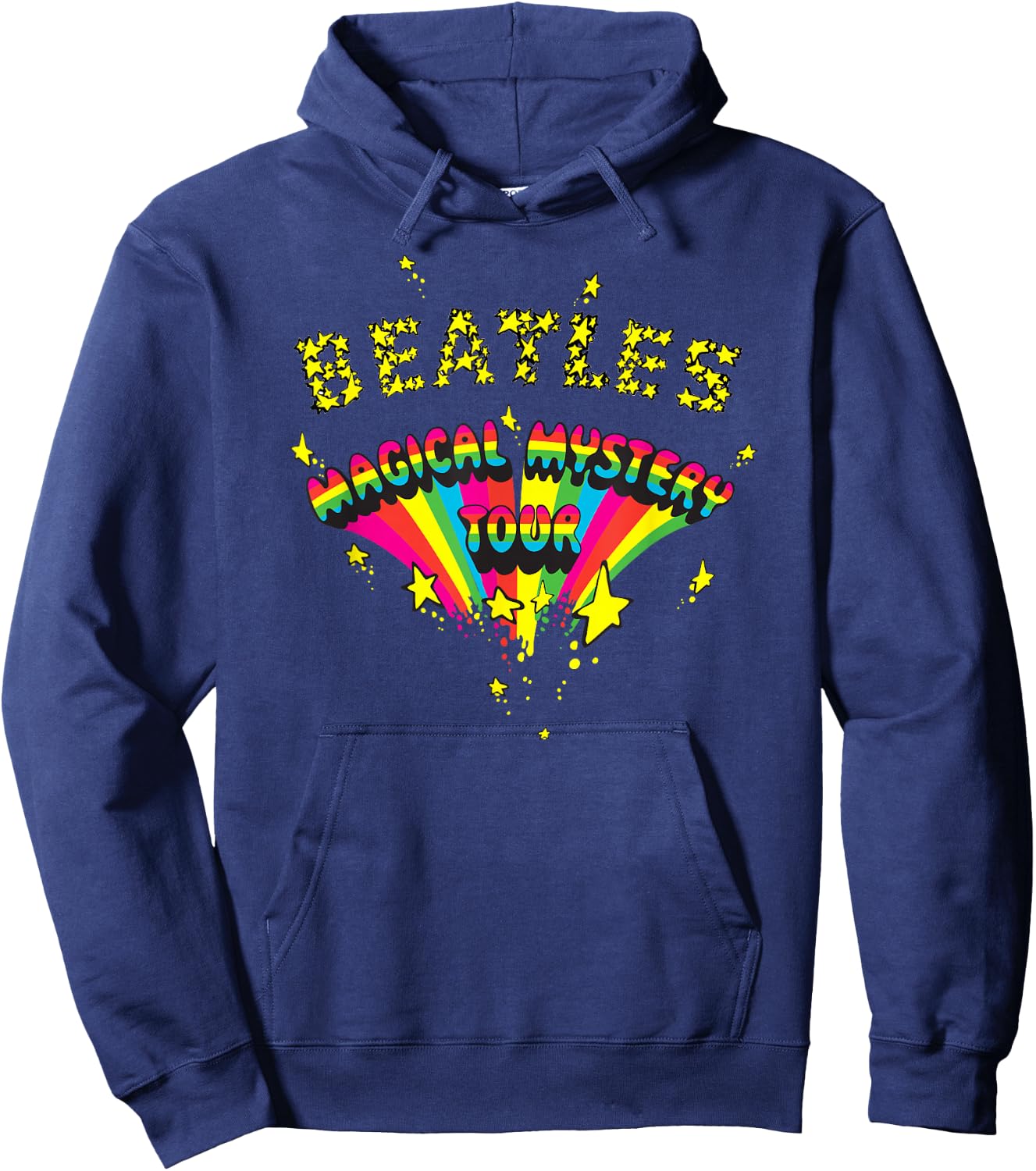 The Beatles - Magical Mystery Tour Rainbow Hoodie - Hoodie | Navy
