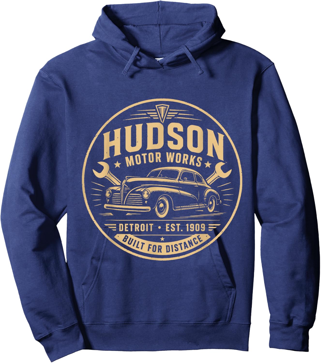 Classic Car Hoodie - Hoodie | Navy