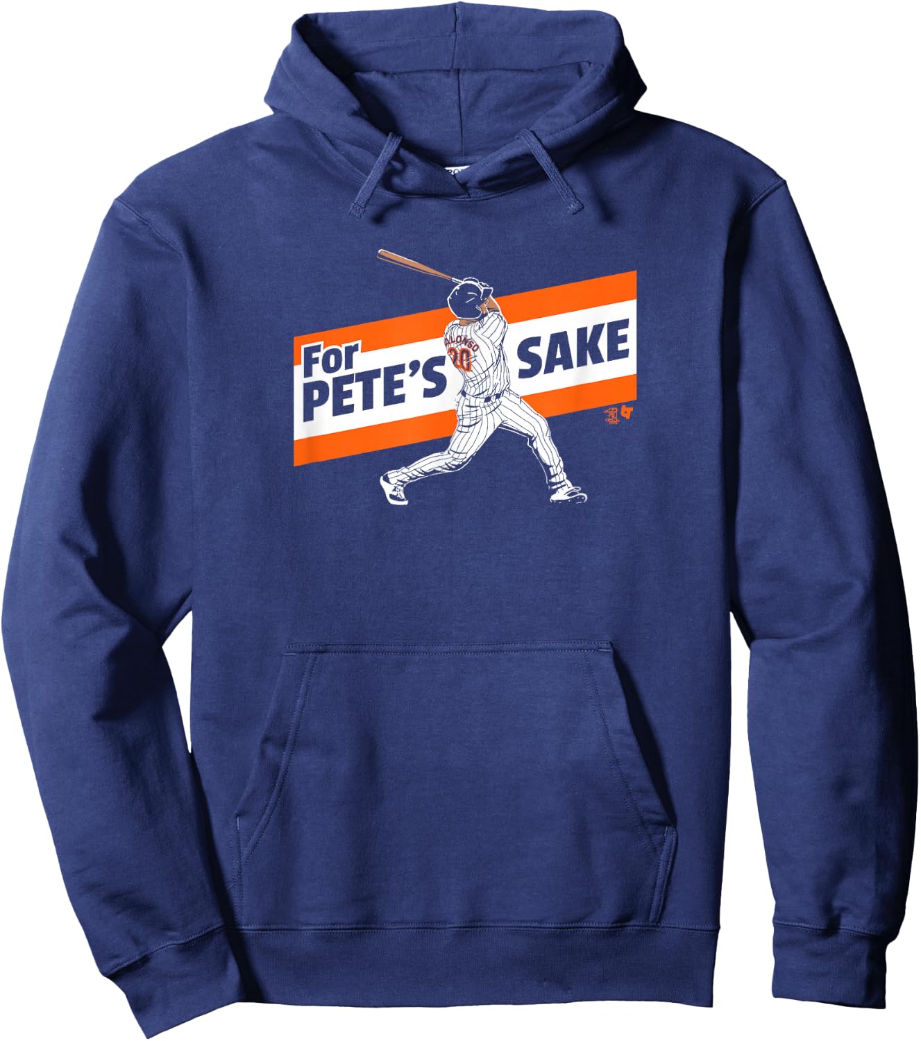Pete Alonso - For Pete's Sake - New York Baseball Hoodie - Hoodie | Navy