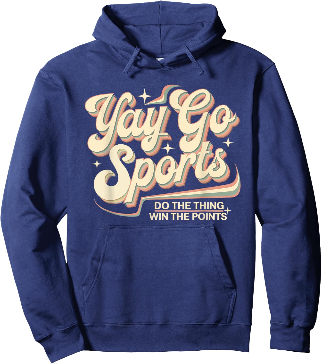Team Designs | Yay Sports Do The Thing Win Points Hoodie - Hoodie | Navy