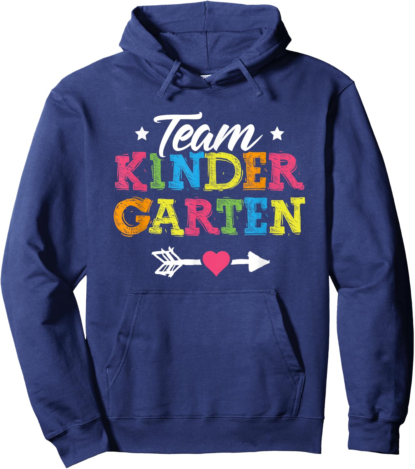 Team Kindergarten Shirt Teacher Student Kids Back To School Hoodie - Hoodie | Navy