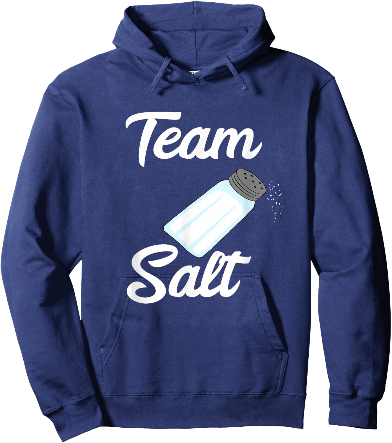 Team Salt Glass Shaker Squad Crew Salty Costume Party Hoodie - Hoodie | Navy