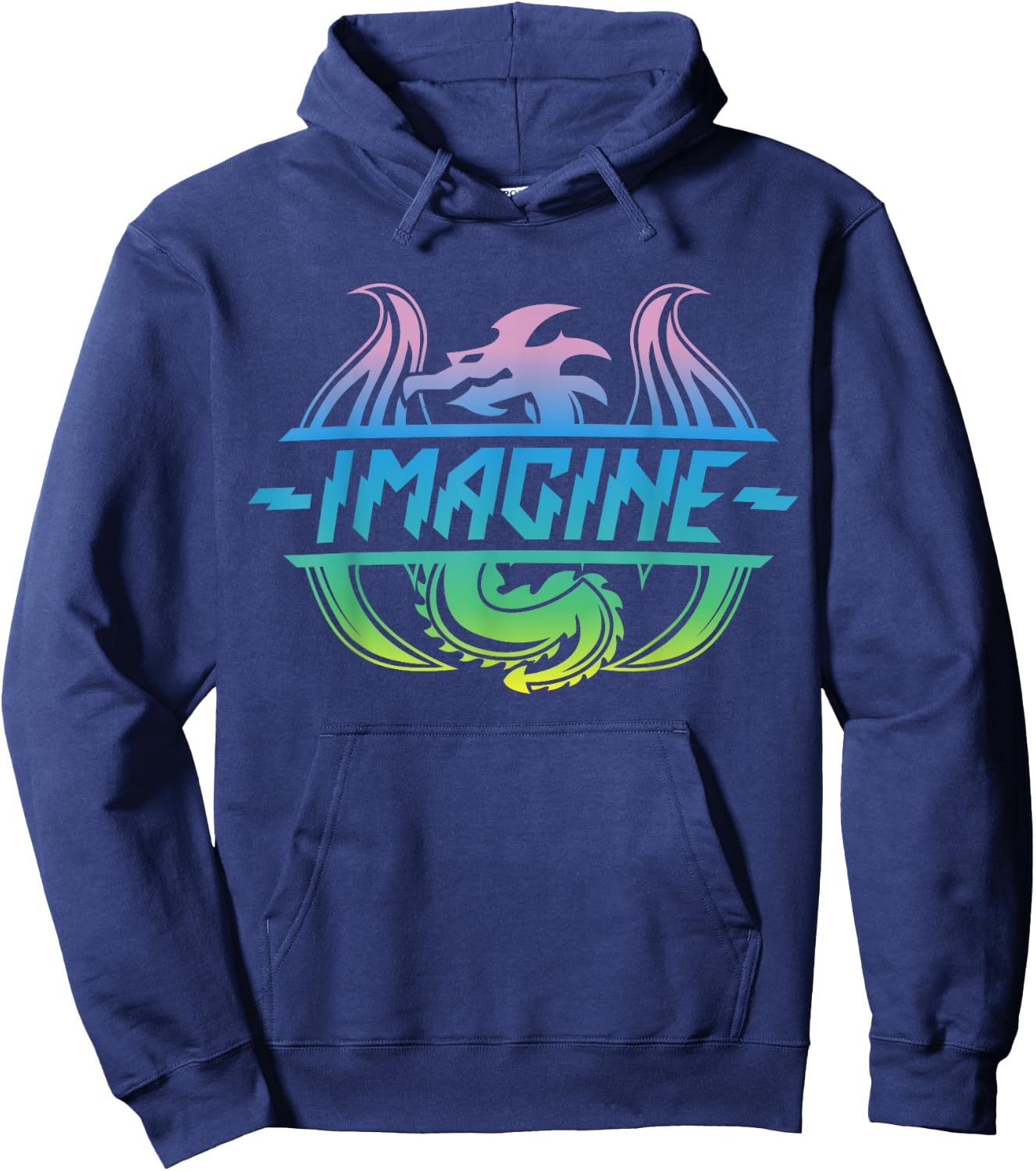 Imagine Fantasy Dragon Hoodie - Hoodie | Navy