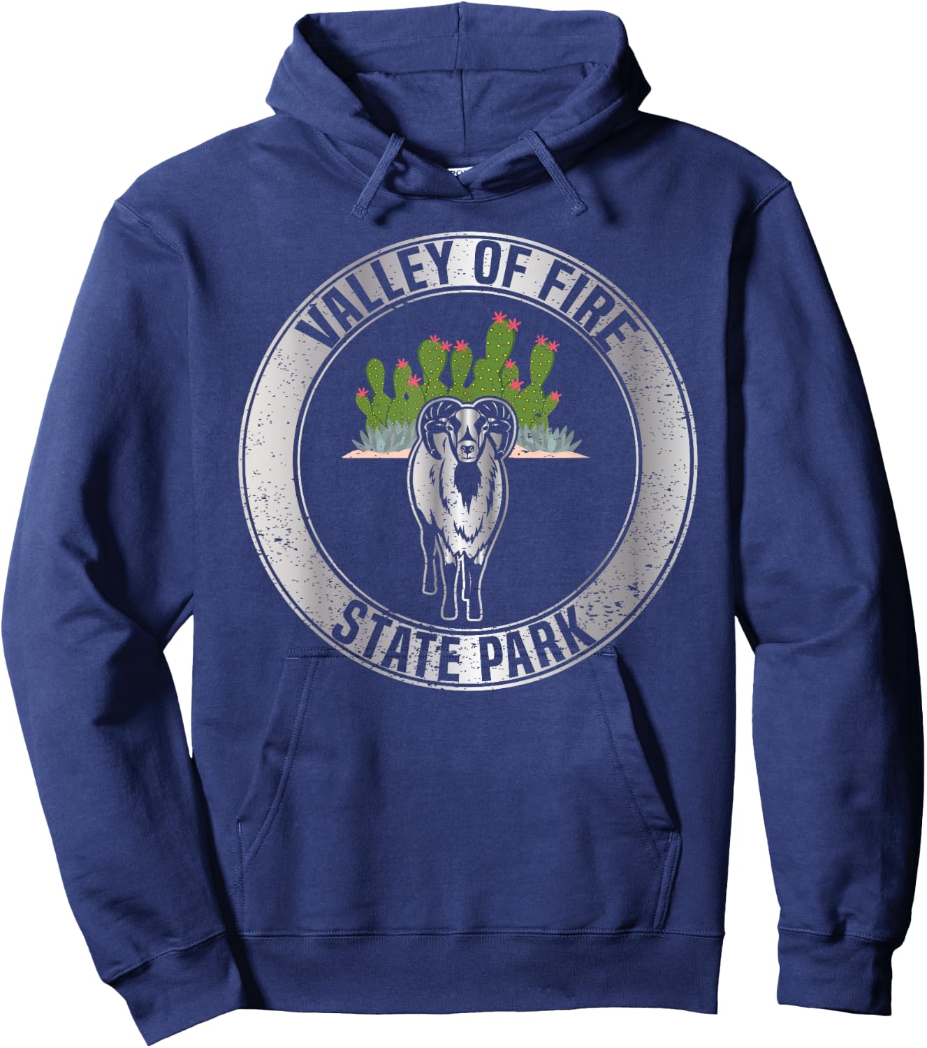 Valley of Fire State Park Nevada Recreational Souvenir Hoodie - Hoodie | Navy
