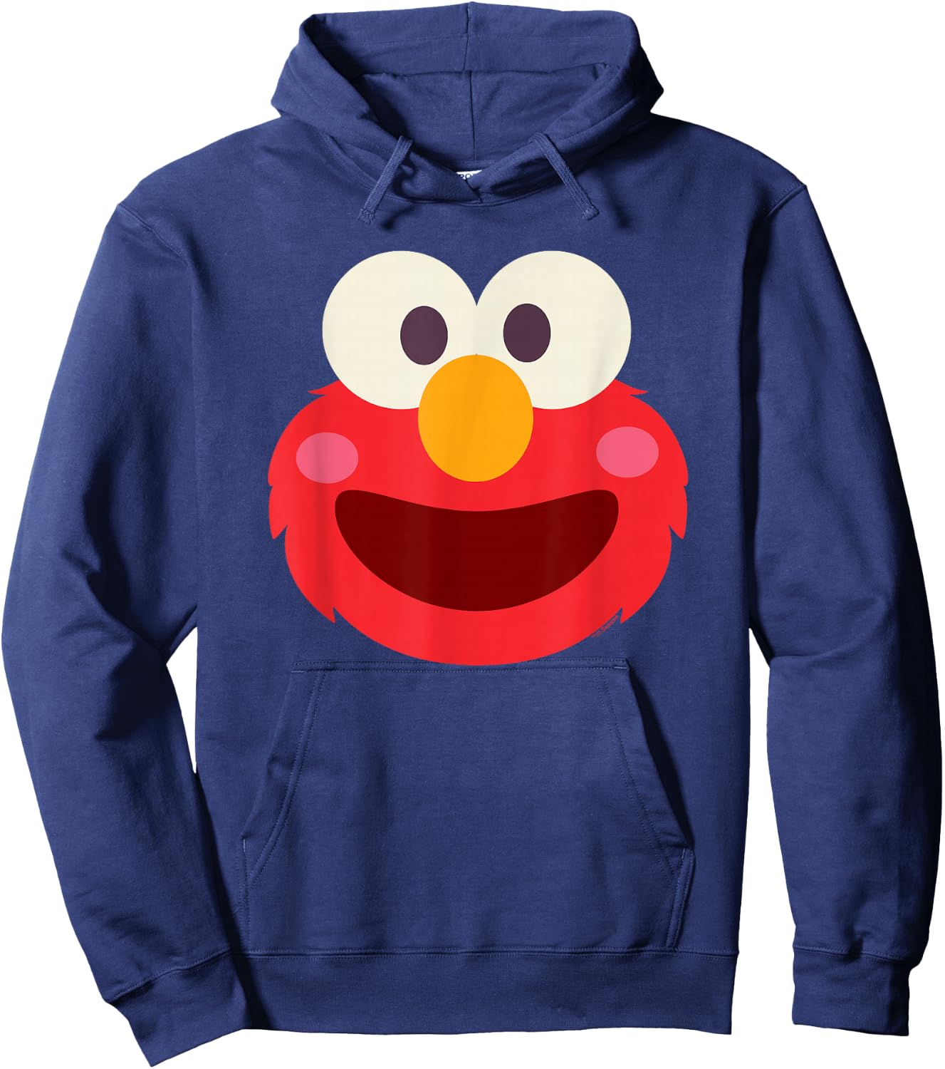 Sesame Street Elmo Kawaii Face Halloween Costume Hoodie - Hoodie | Navy