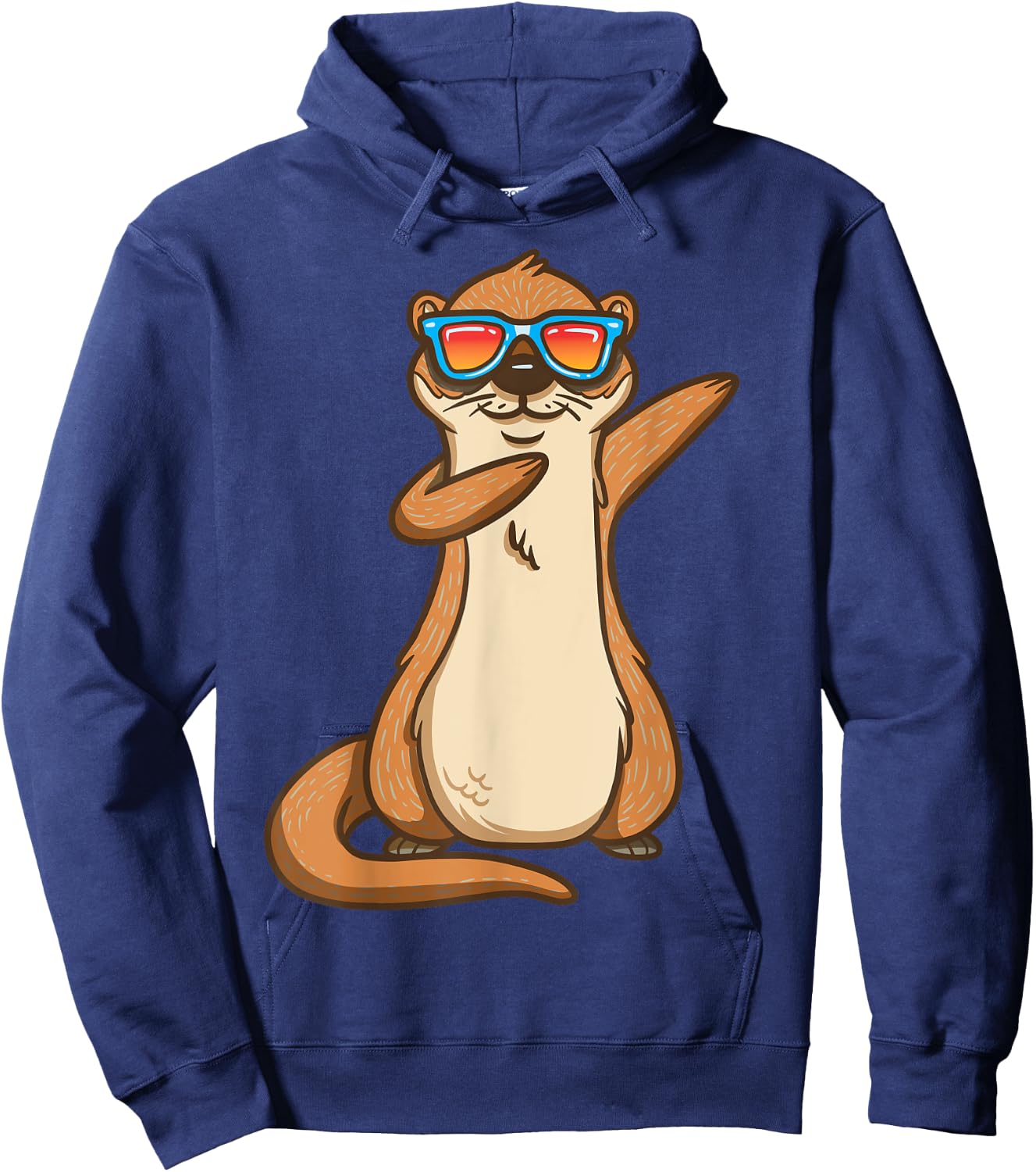 Dabbing Sea Otter Party Animal Kindergarten Kids Shirt Hoodie - Hoodie | Navy