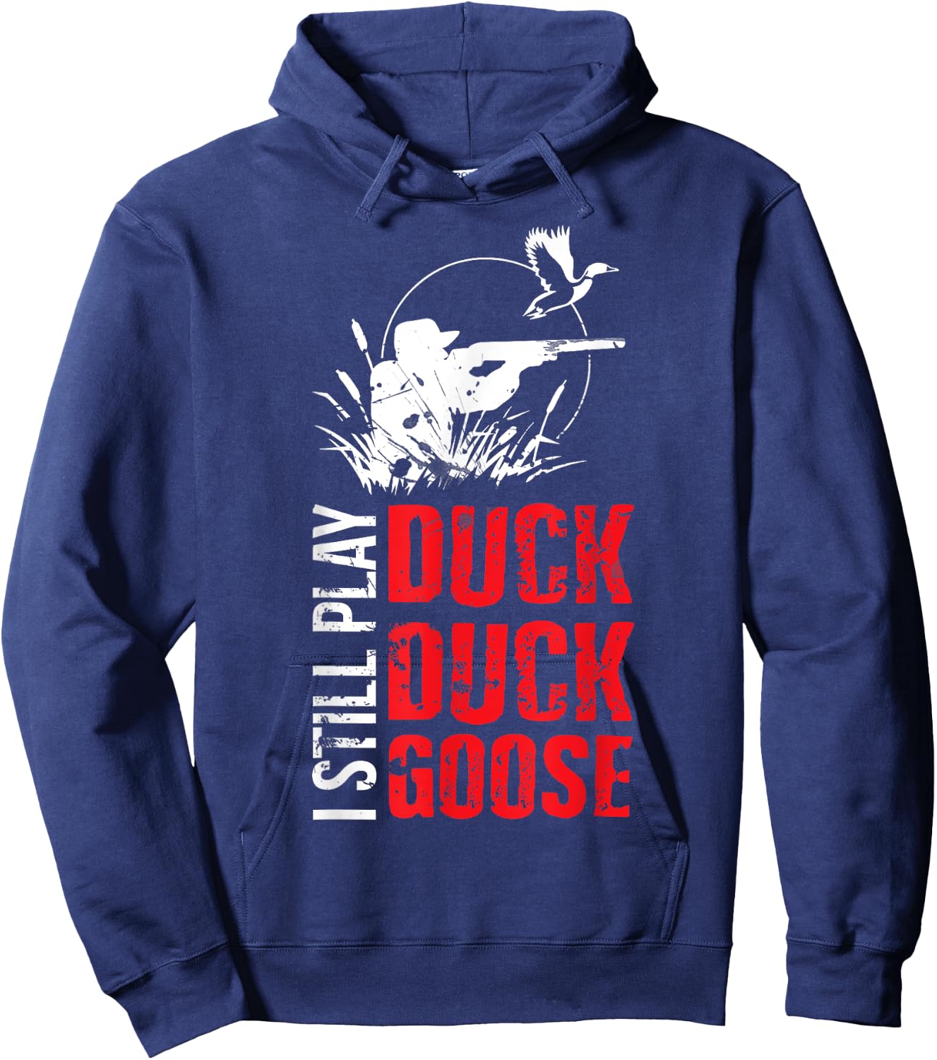 Funny Duck Hunting Hoodie - Hoodie | Navy