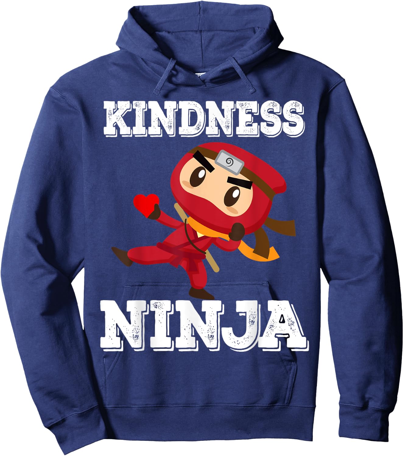 Anti Bullying Kindness Ninja School Teacher Student Hoodie - Hoodie | Navy