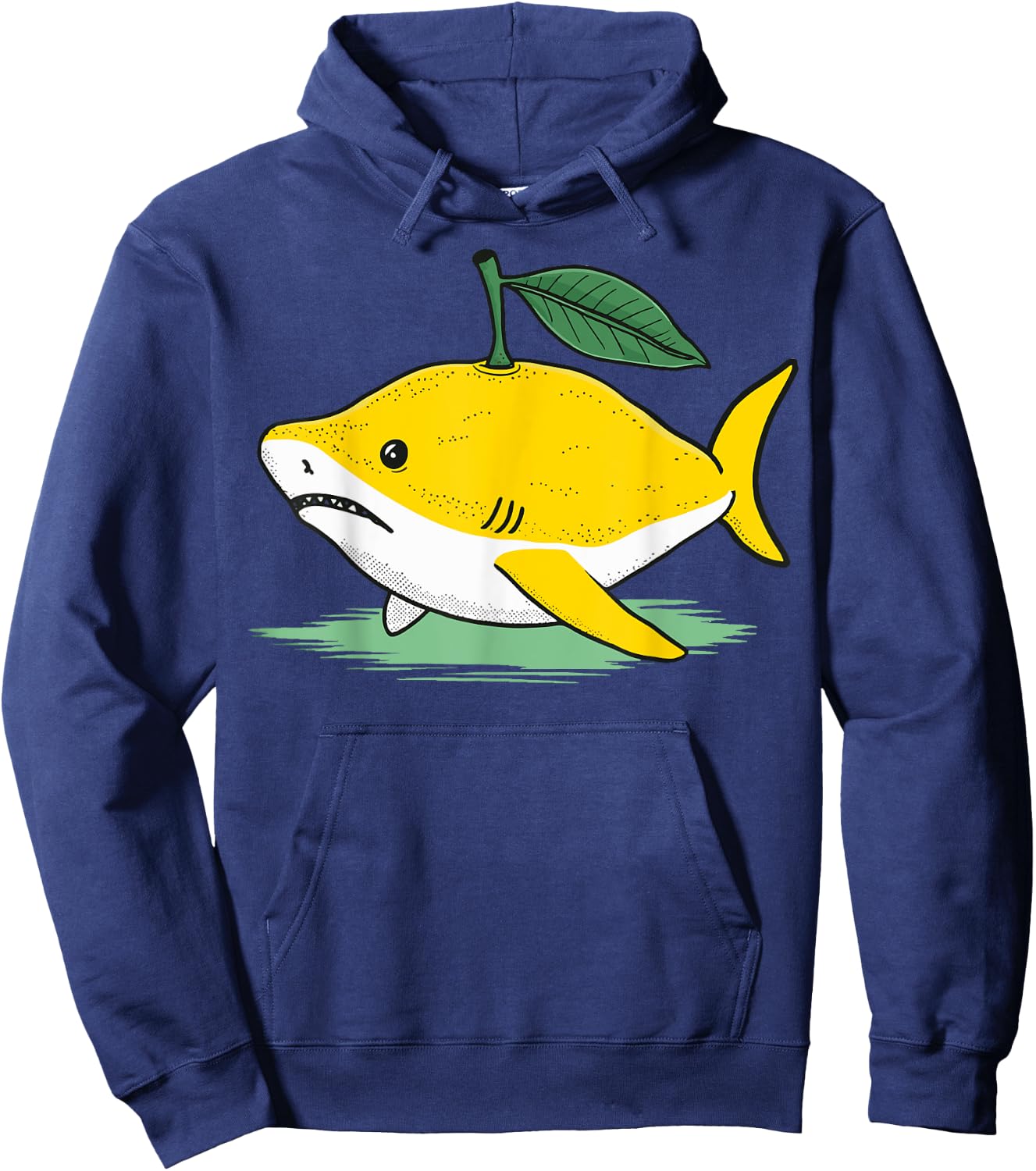 Lemon Shark Hoodie - Hoodie | Navy