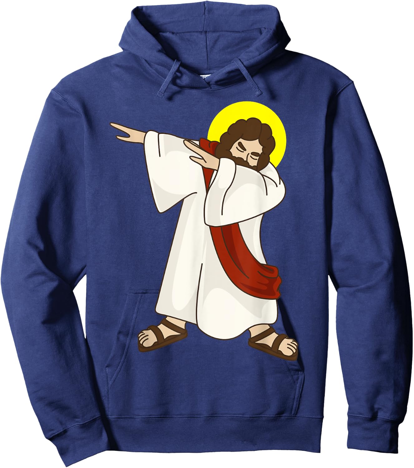 Funny Dabbing Jesus Christ Shirt - Birthday Present For You Hoodie - Hoodie | Navy