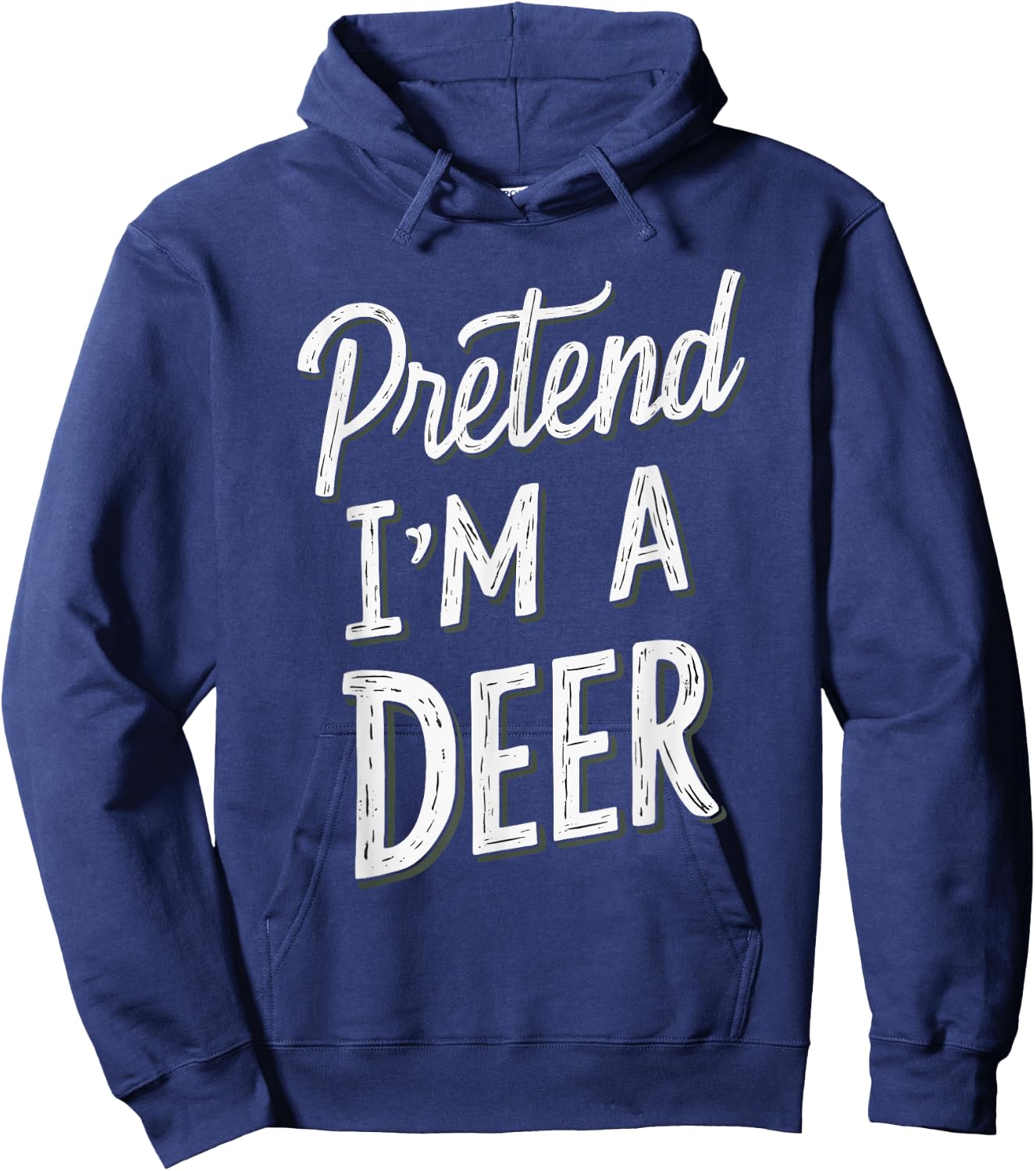 Pretend I'm A Deer Hoodie - Hoodie | Navy