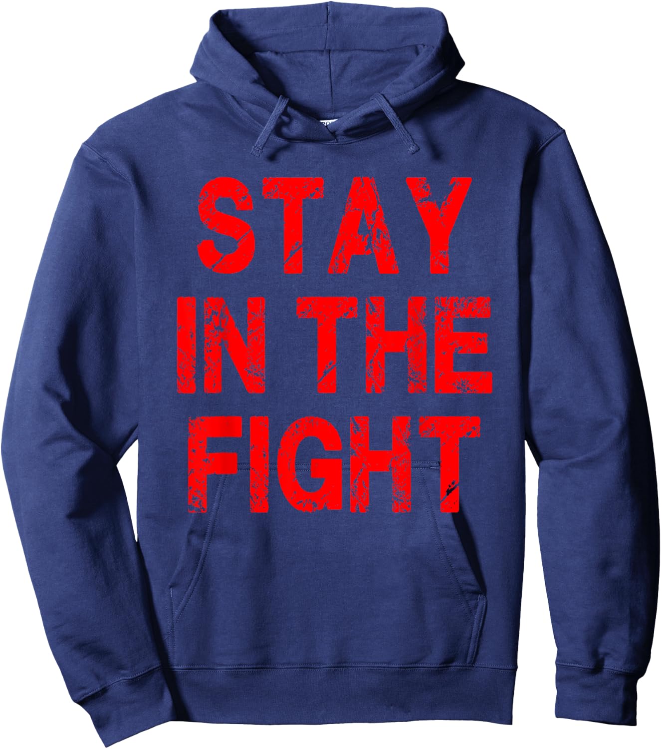 Washington D.C. Baseball Fan Support Stay In The Fight Hoodie - Hoodie | Navy