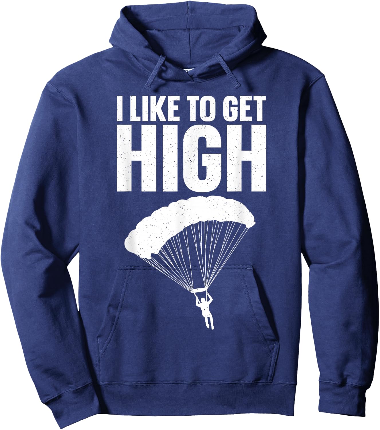 Funny Skydiving Art Women Sky Diving Lover Skydiver Hoodie - Hoodie | Navy