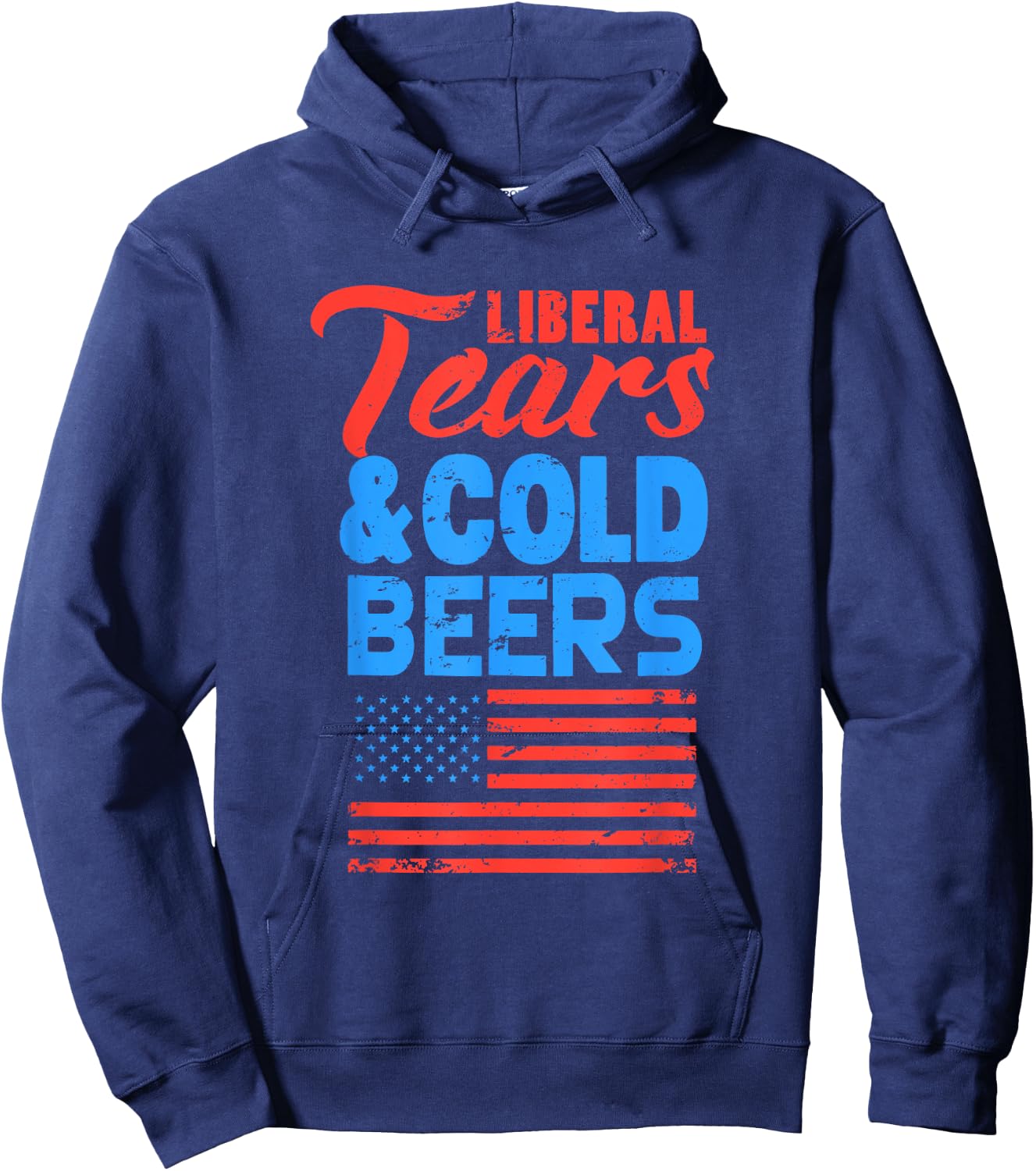 Liberal tears shirt, Anti liberal t shirts gifts Hoodie - Hoodie | Navy