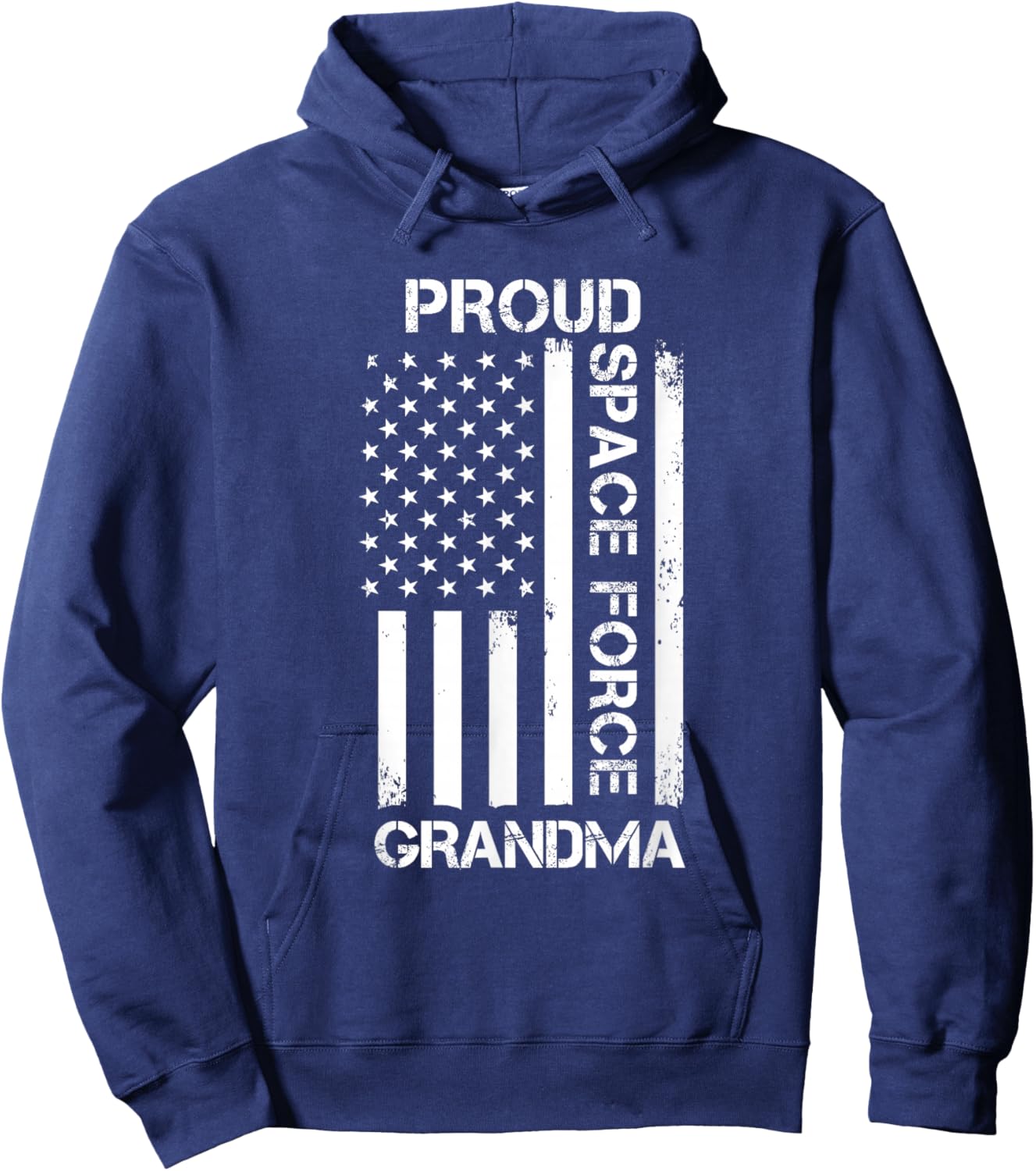Proud Space Force Grandma Hoodie - Hoodie | Navy