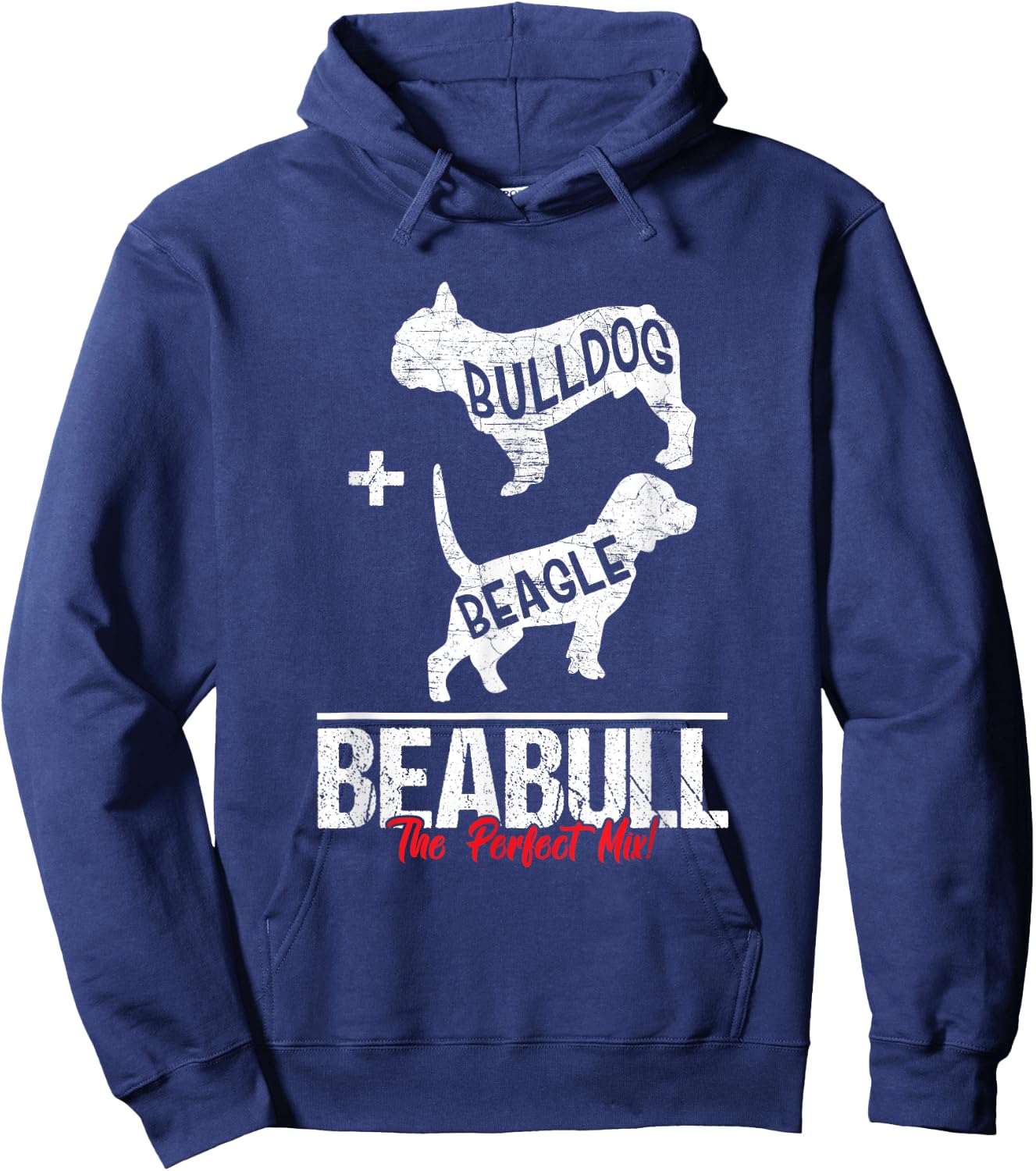 Beabull The Perfect Mix! Dogs Breed Lover Gift Hoodie - Hoodie | Navy