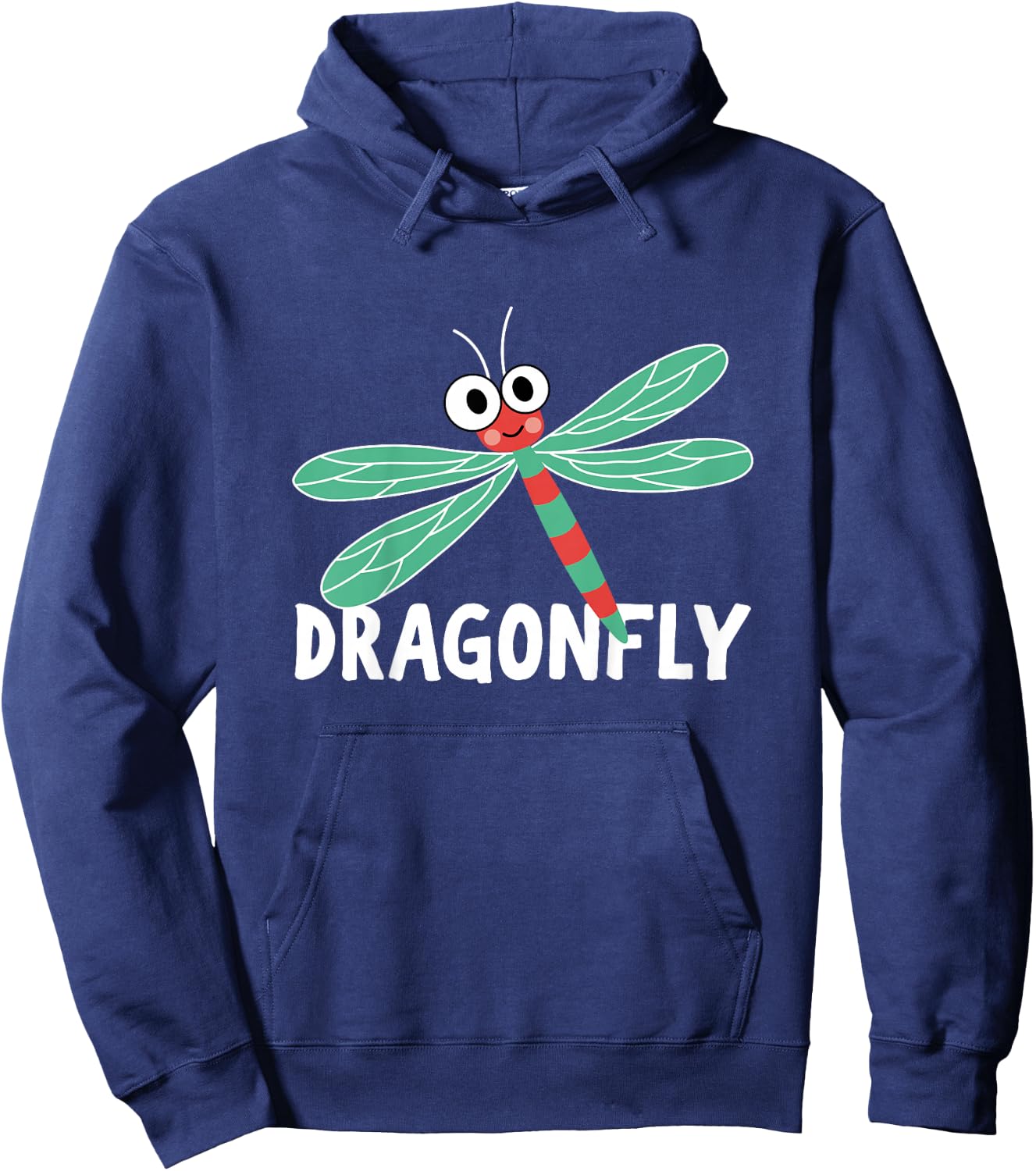 Dragonfly Shirt For Boys Or Girls | Cute Dragonfly Bug Gift Hoodie - Hoodie | Navy