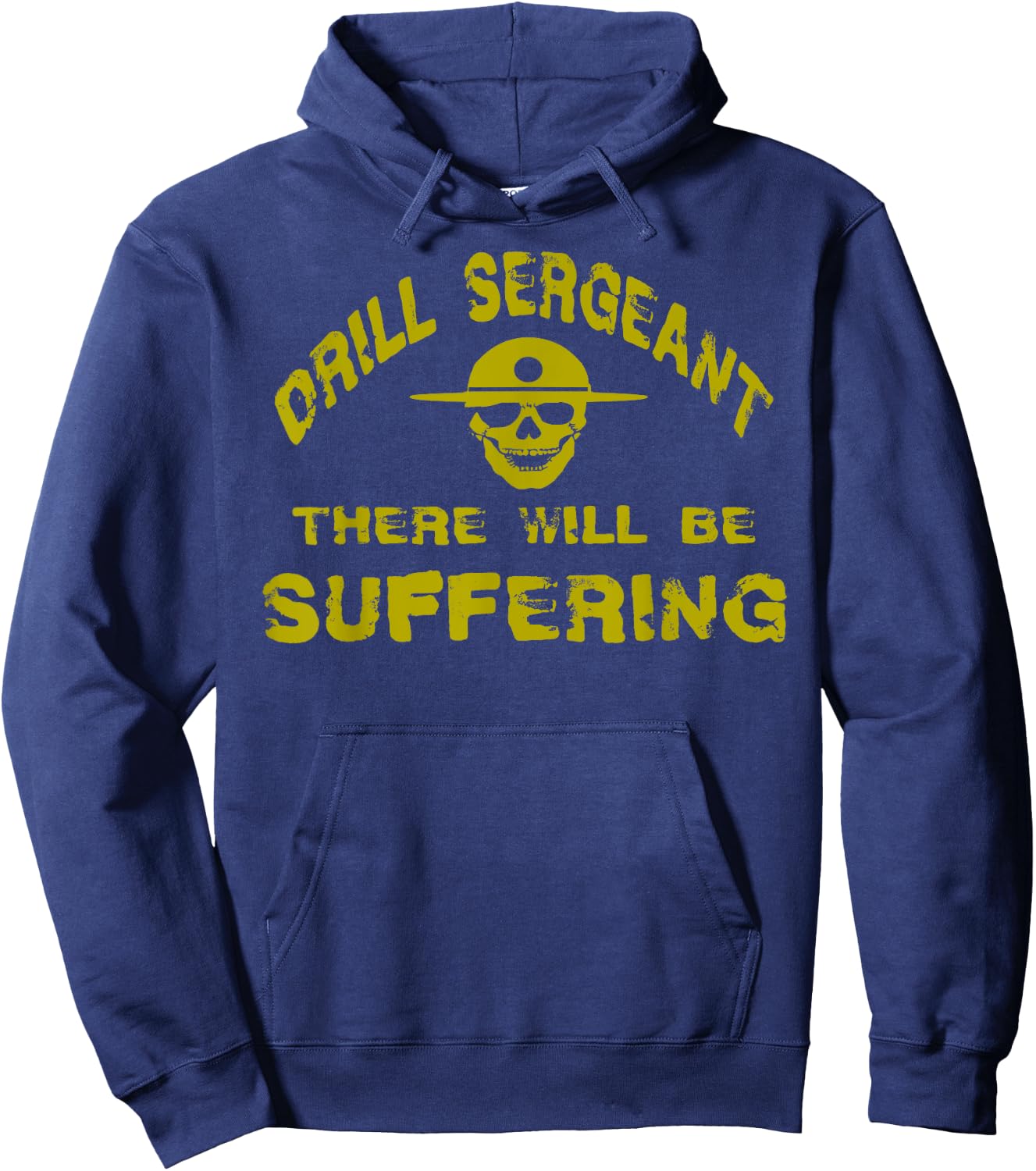 Drill Sergeant Boot Camp Discipline Recruit Training Hoodie - Hoodie | Navy