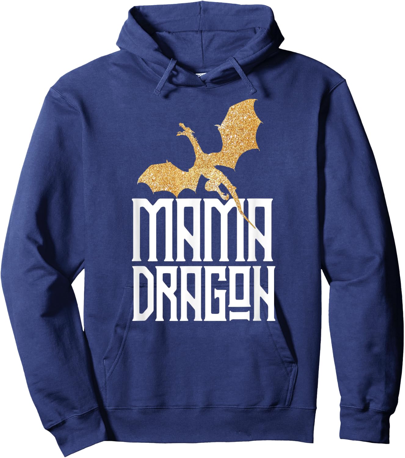 Mama Dragon Gift Matching Family Tribe Mother Mother Hoodie - Hoodie | Navy