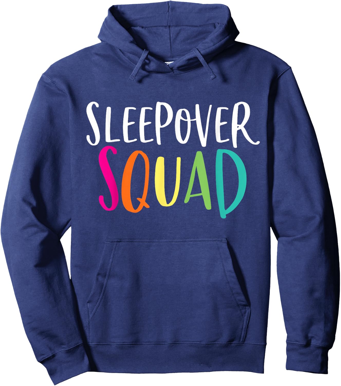 Sleepover Squad Shirt Cute Slumber Pajama Party Gift Hoodie - Hoodie | Navy