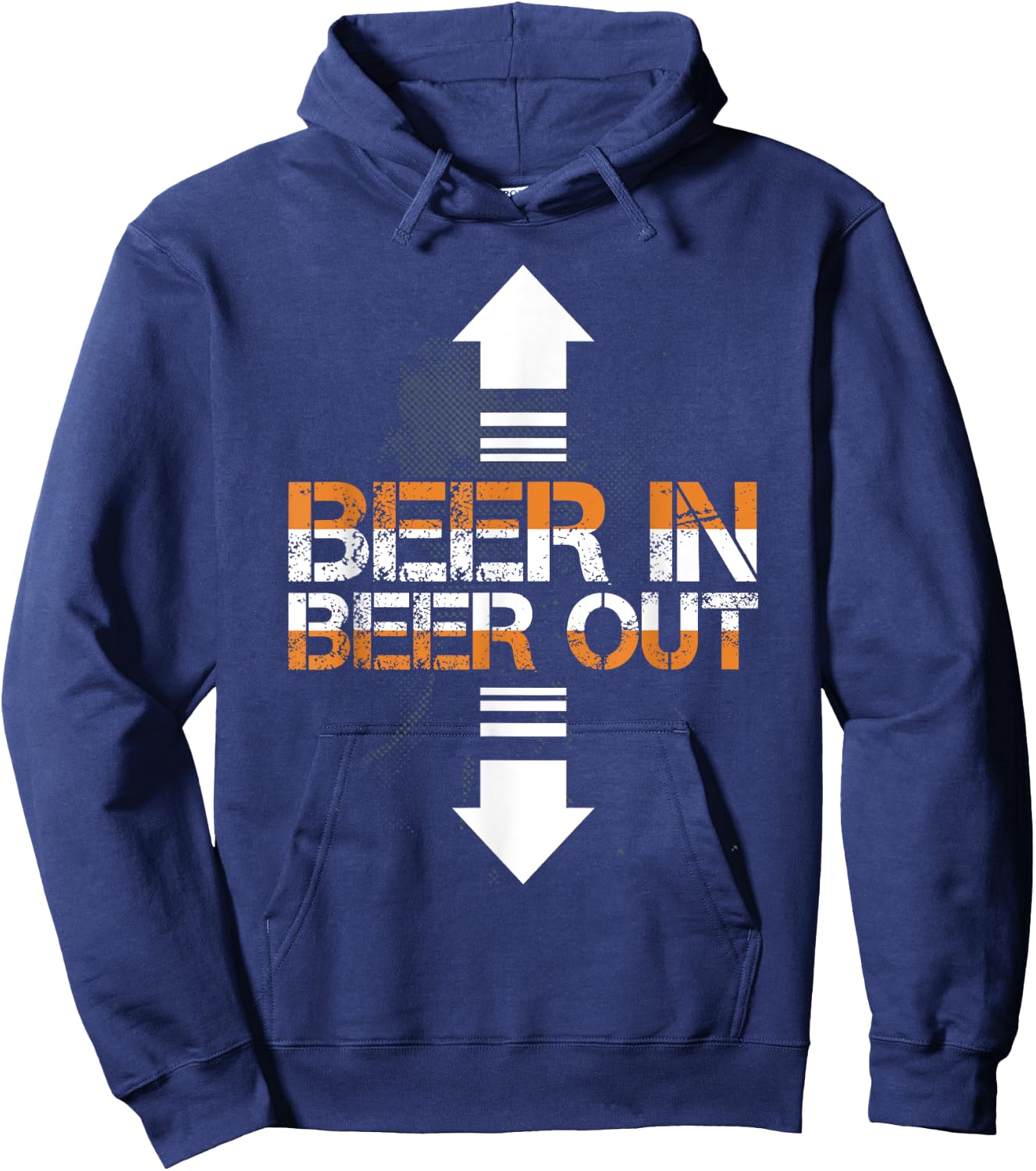 Beer In Beer Out Hoodie - Hoodie | Navy