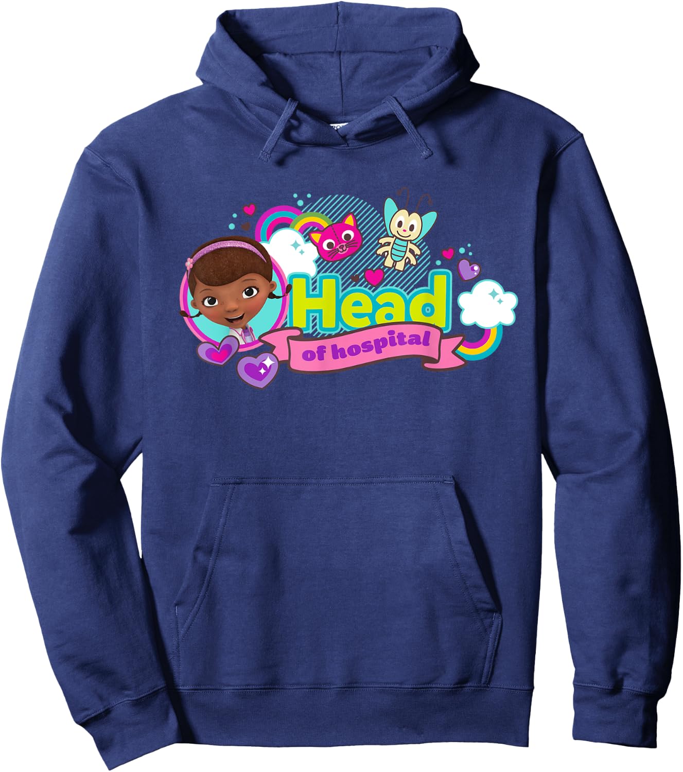 Disney Doc McStuffins Head of Hospital Hoodie - Hoodie | Navy