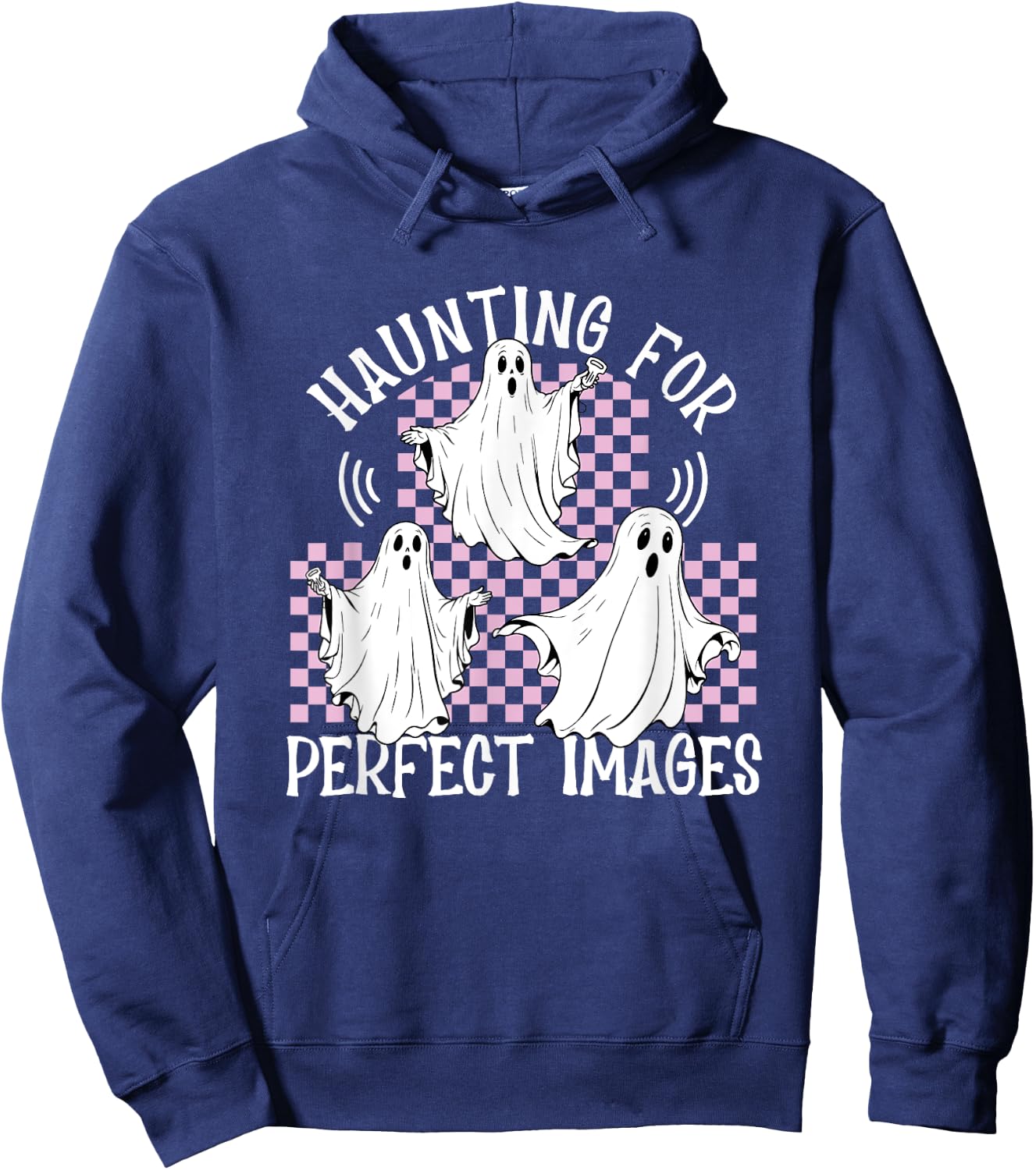 Haunting For Perfect Images Ultrasound Halloween Sonographer Hoodie - Hoodie | Navy