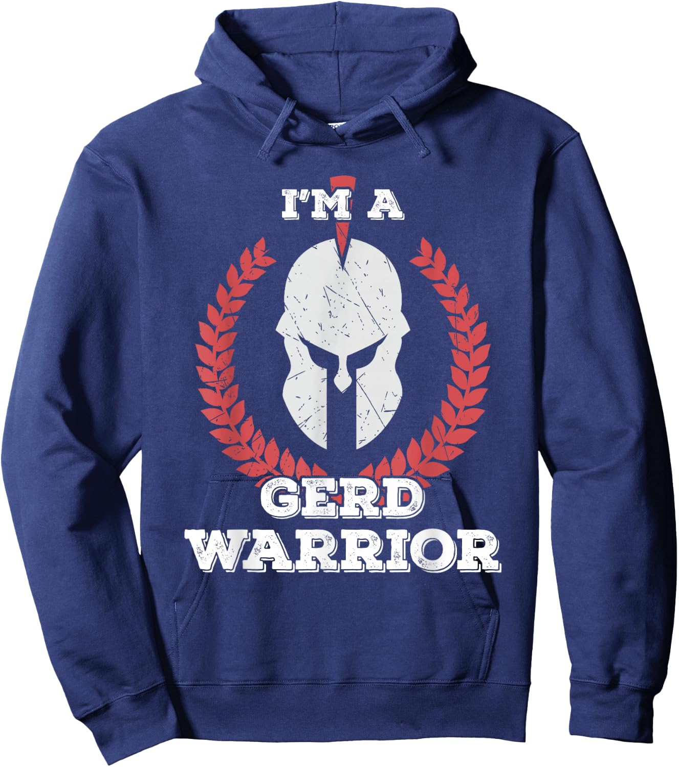 I'm a GERD Warrior Gastroesophageal Reflux Disease Awareness Hoodie - Hoodie | Navy