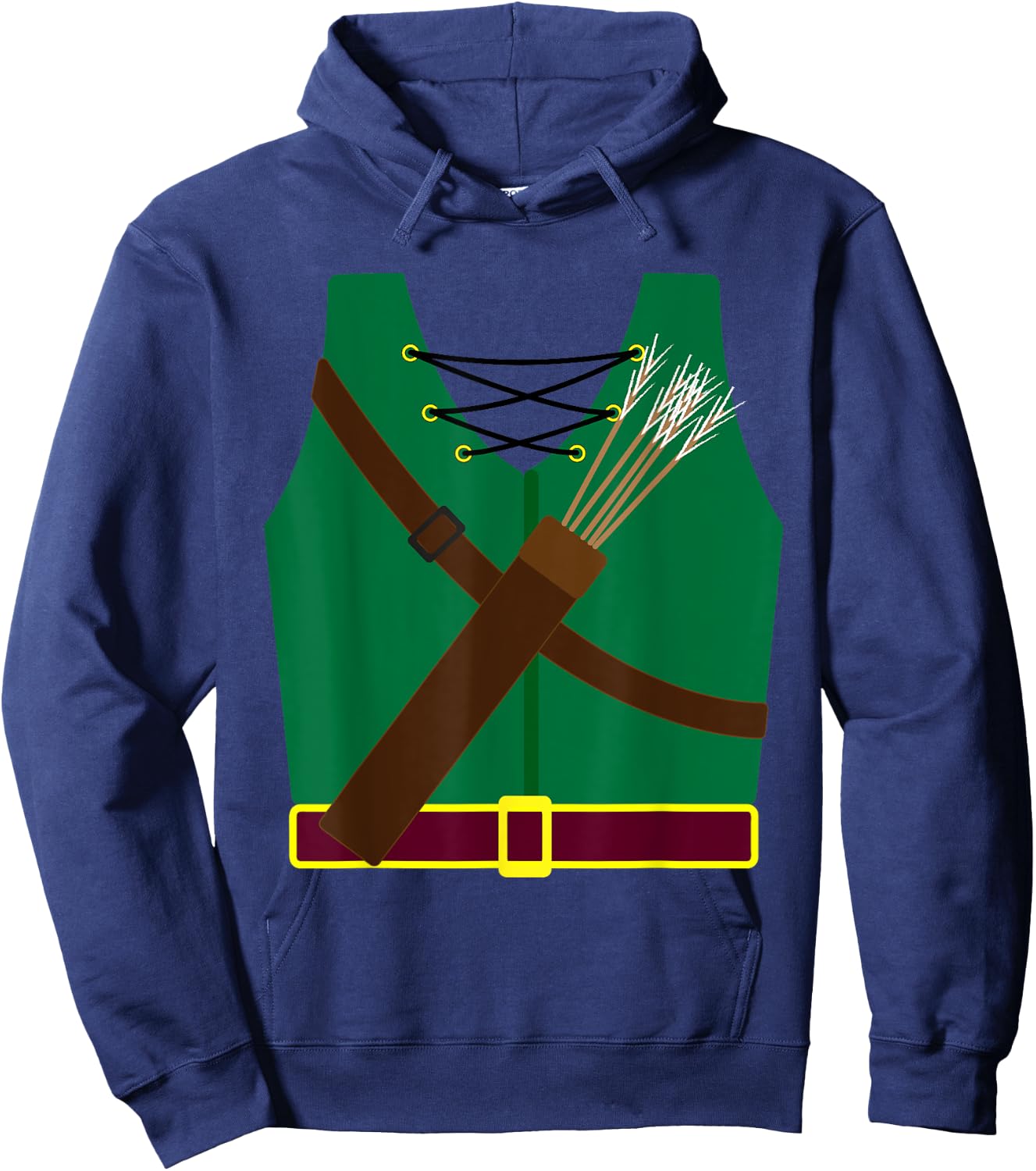 Archer Costume Halloween - Funny Archery Arrow Gift Hoodie - Hoodie | Navy
