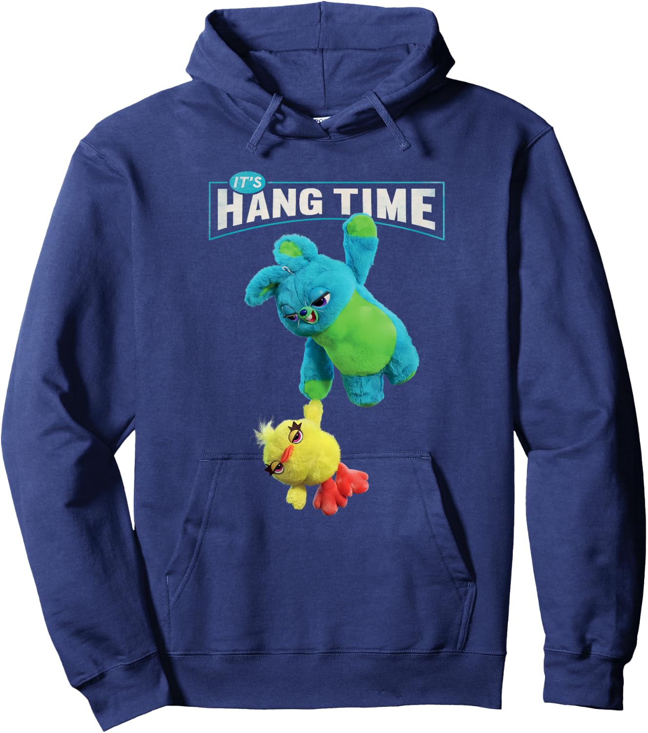 Disney Pixar Toy Story 4 Hang Time Ducky & Bunny Hoodie - Hoodie | Navy