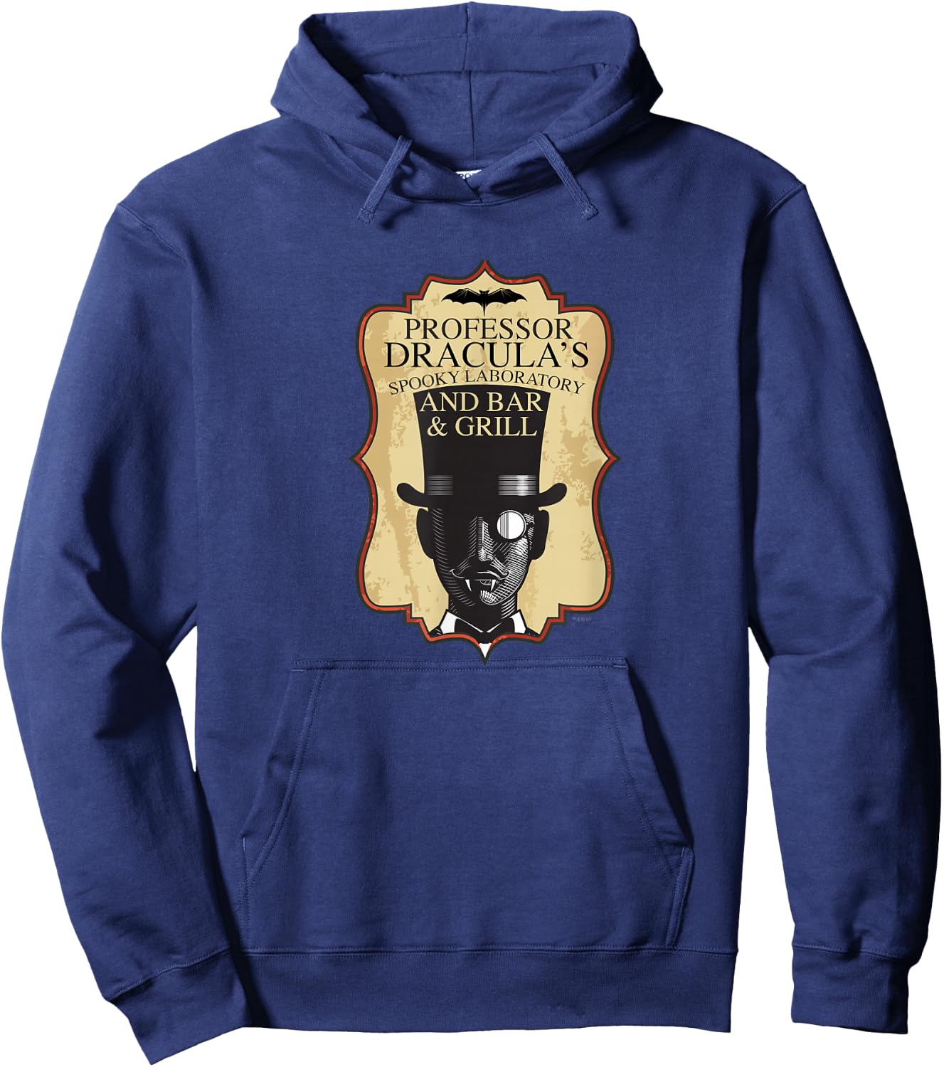 Unbreakable Kimmy Schmidt Professor Dracula Comfortable Hoodie - Hoodie | Navy