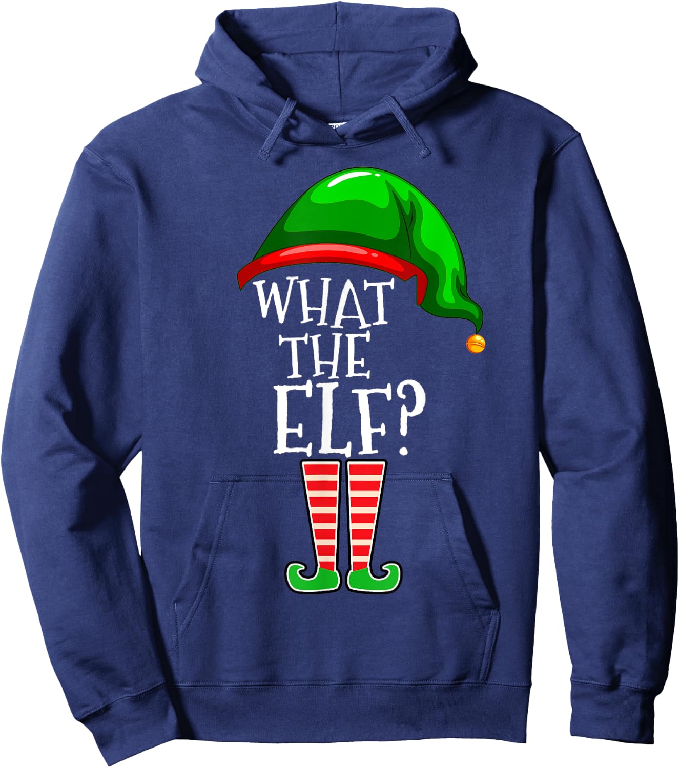 What The Elf Group Matching Family Christmas Gift Outfit Hoodie - Hoodie | Navy