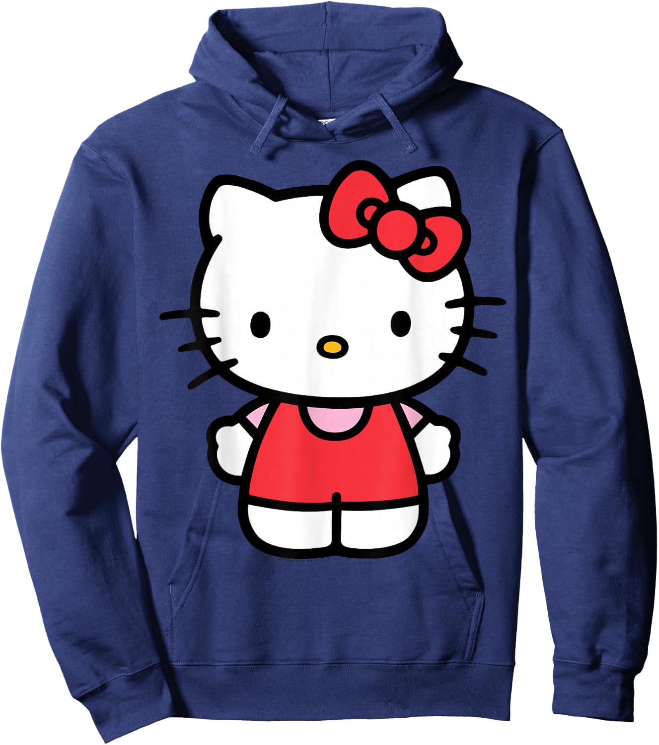 Hello Kitty Front and Back Shirt Hoodie - Hoodie | Navy