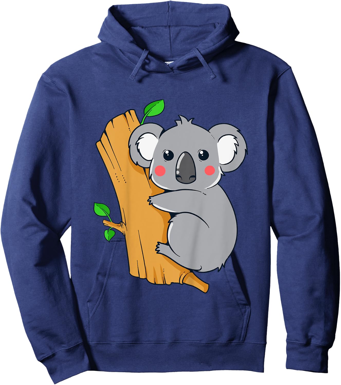 Cute Koala Bear T Shirt for Children | Kids Koala Bear Shirt Hoodie - Hoodie | Navy