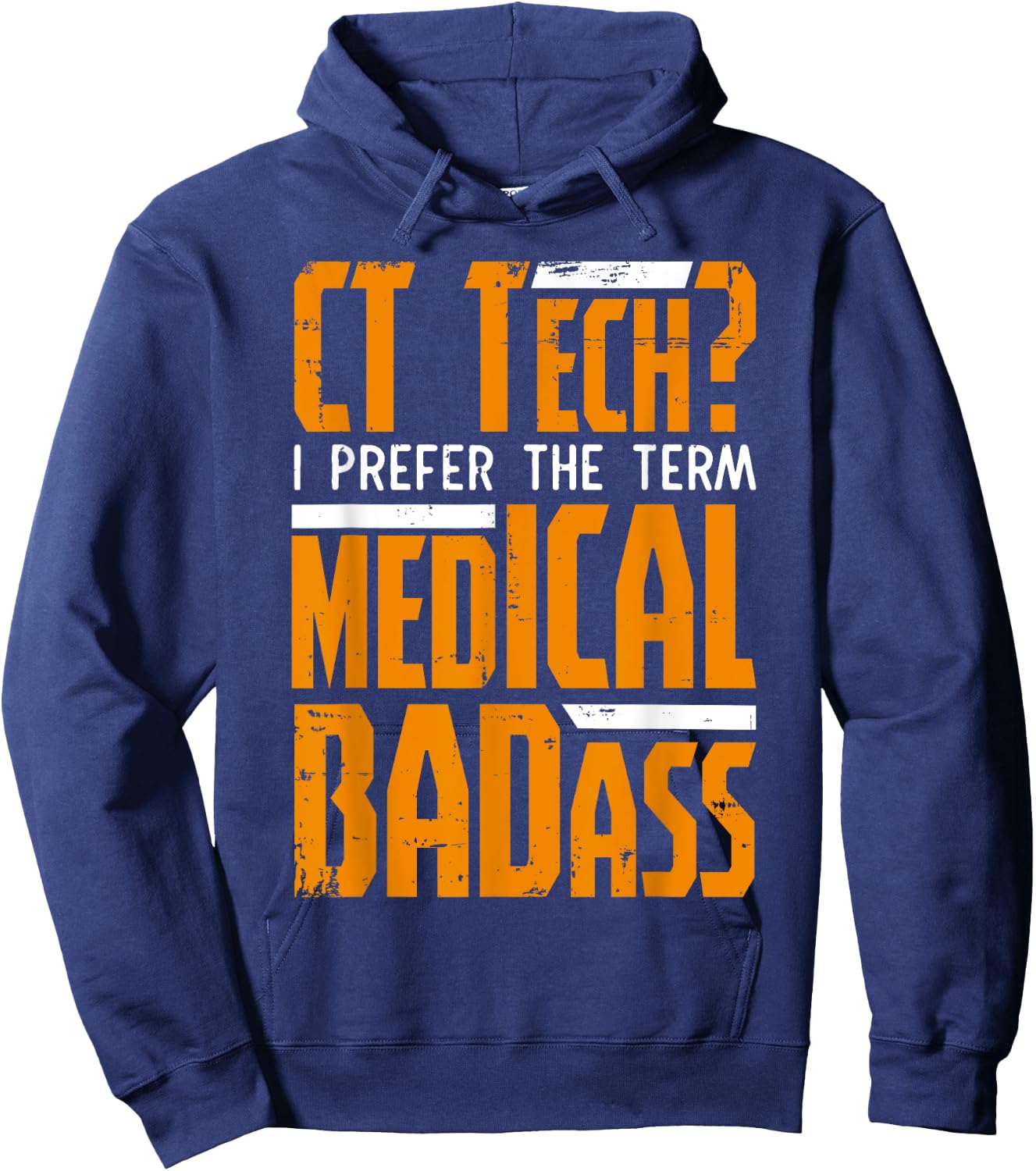 Funny CT Tech Radiology CT Cat Scan - Medical Badass Women Hoodie - Hoodie | Navy