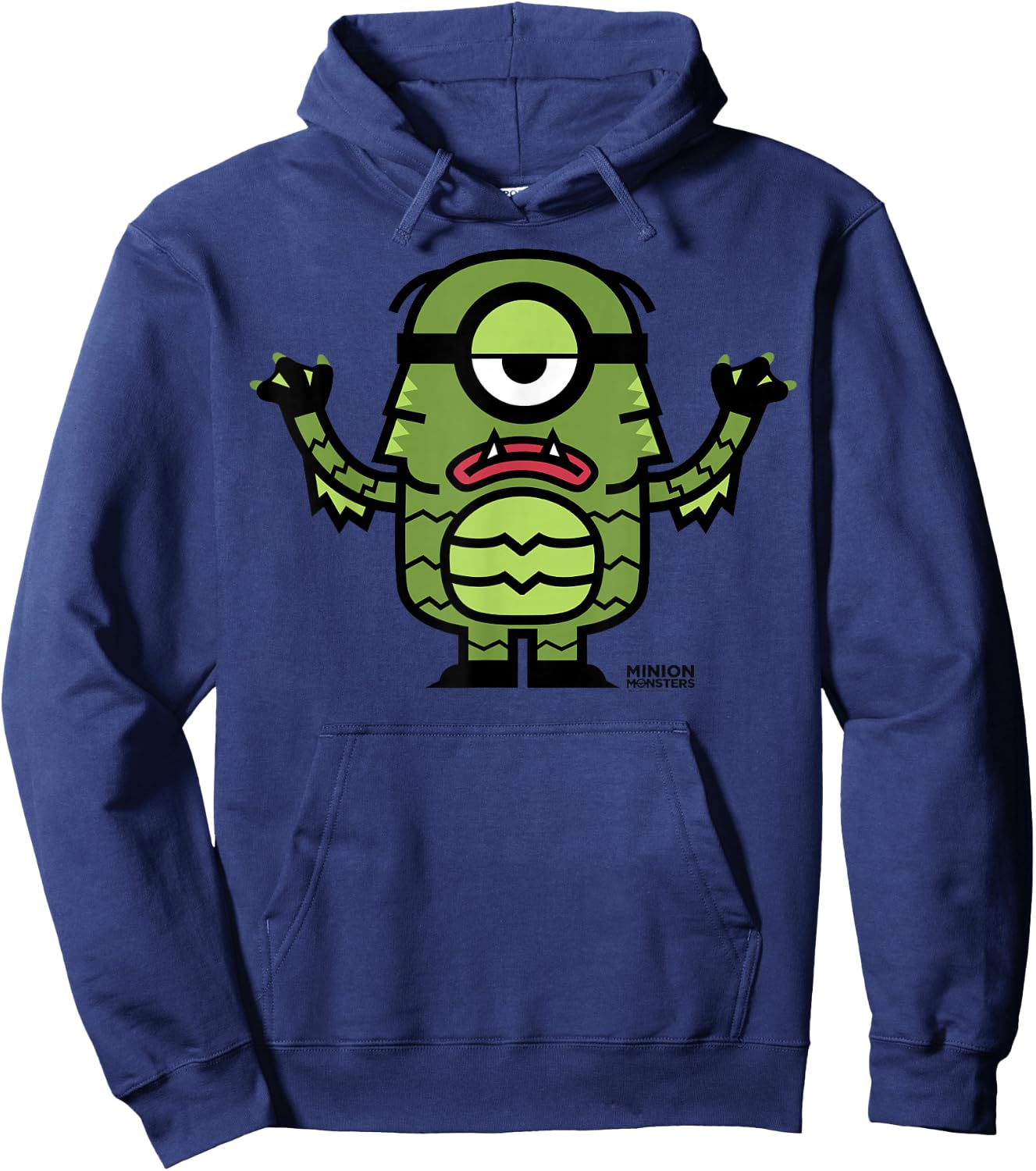 Despicable Me Halloween Sea Monster Graphic Hoodie - Hoodie | Navy