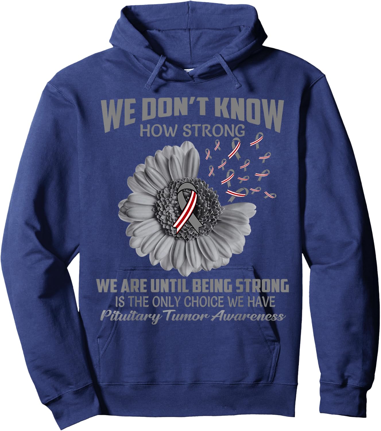 We don't know how strong Pituitary Tumor Hoodie - Hoodie | Navy
